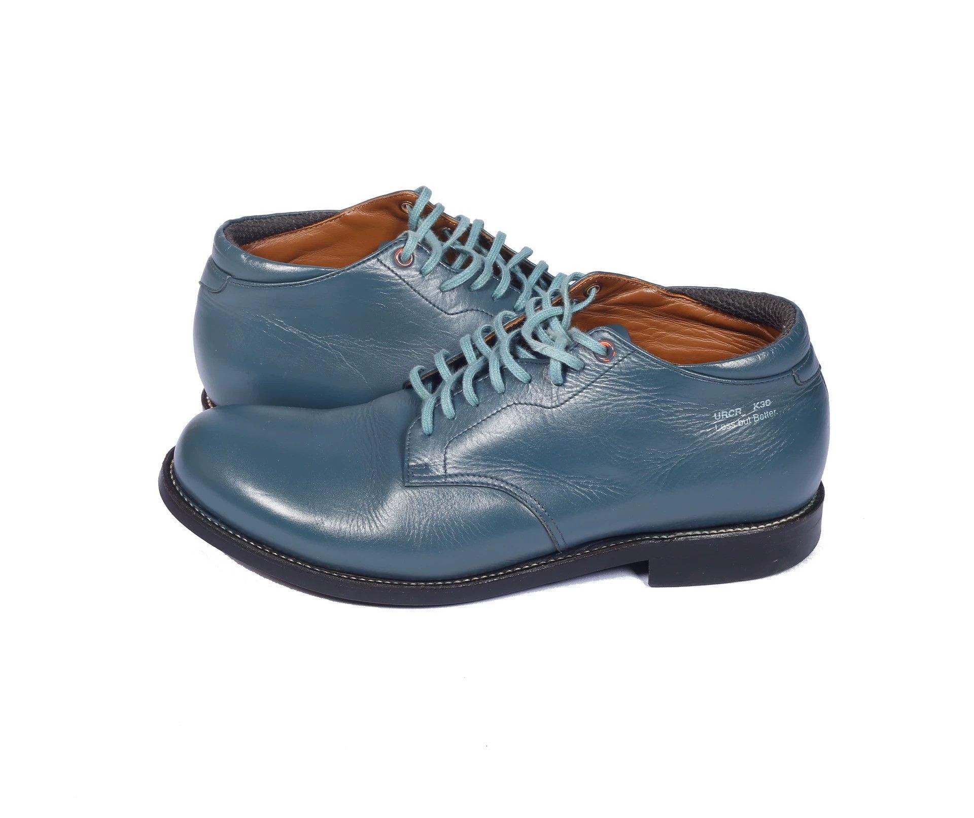 Undercover Undercover Peacock Green Derby Shoes 42-42.5 Size US 9 / EU 42 - 4 Thumbnail