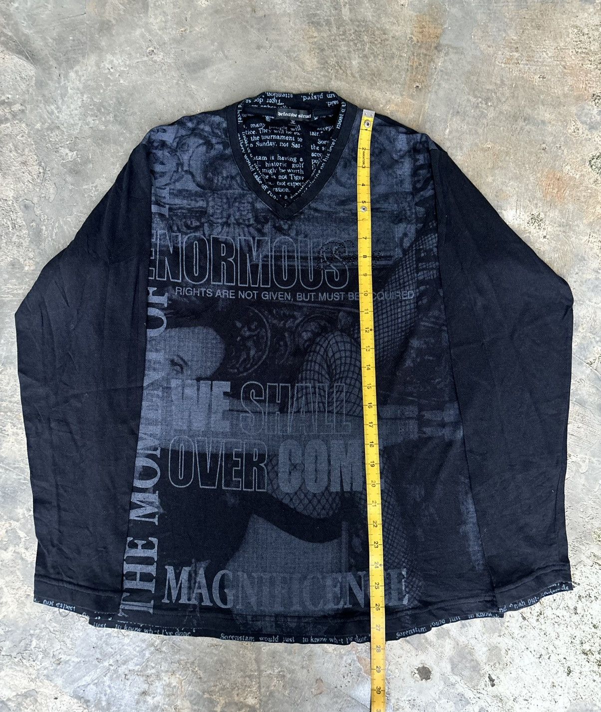 Hysteric Glamour Y2k Detectibe Struct Ifsixwasnine Lgb Punk Style Longsleeve Size US L / EU 52-54 / 3 - 12 Thumbnail