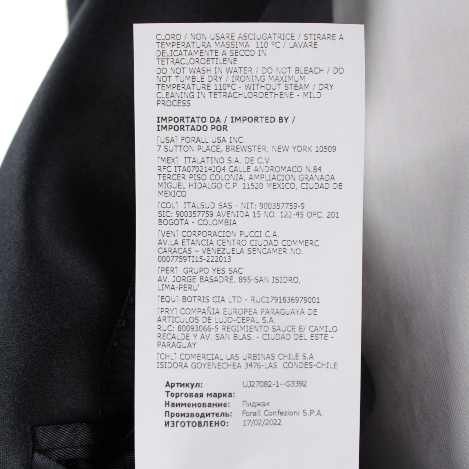 Pal Zileri Pal Zileri NWT Cerimonia Dinner Jacket Size 56R (46R US) In Size 46R - 9 Thumbnail