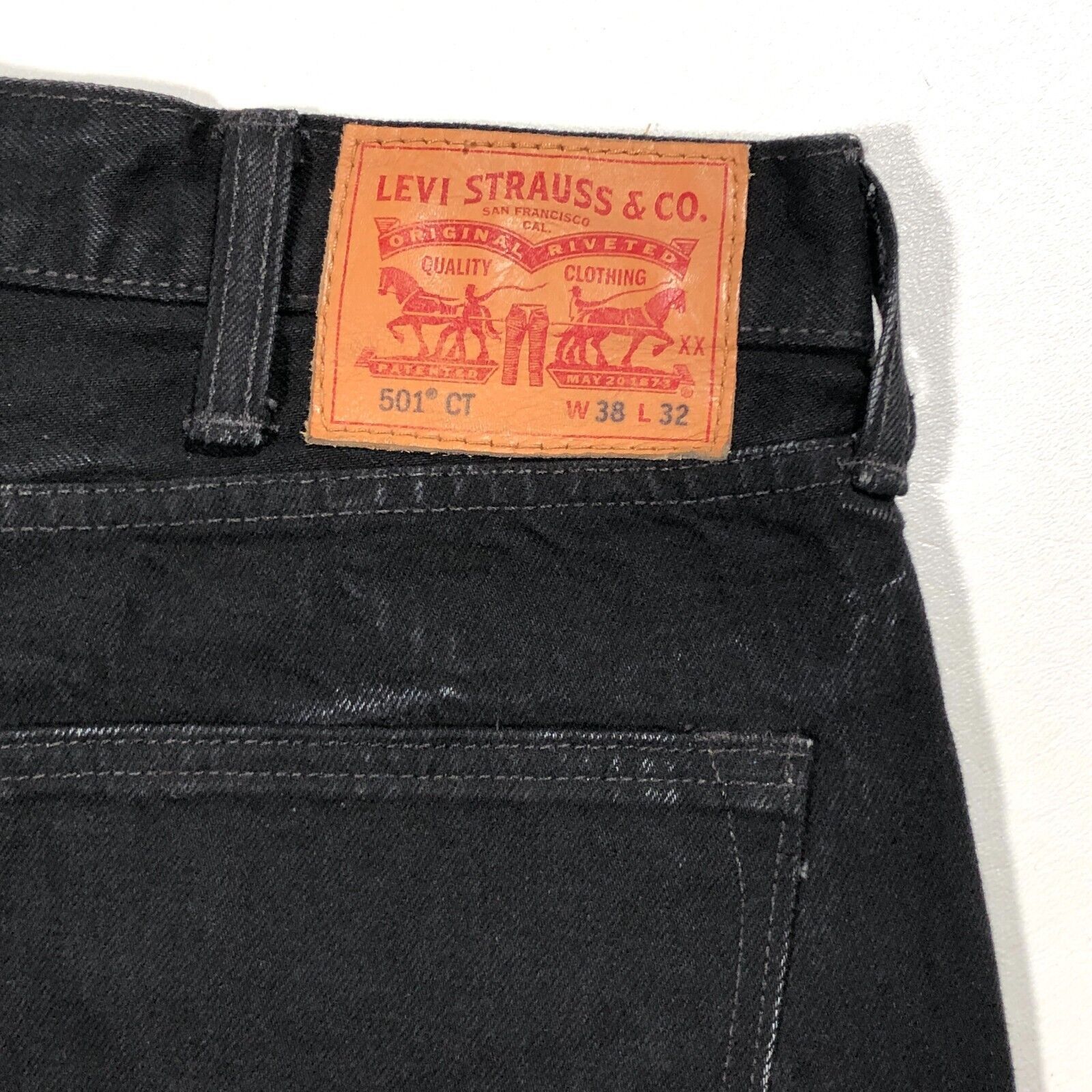 Levi's Custom 1 of 1 Daryl Evangelista Designer Jeans Pants 38x30 Size US 38 / EU 54 - 10 Thumbnail