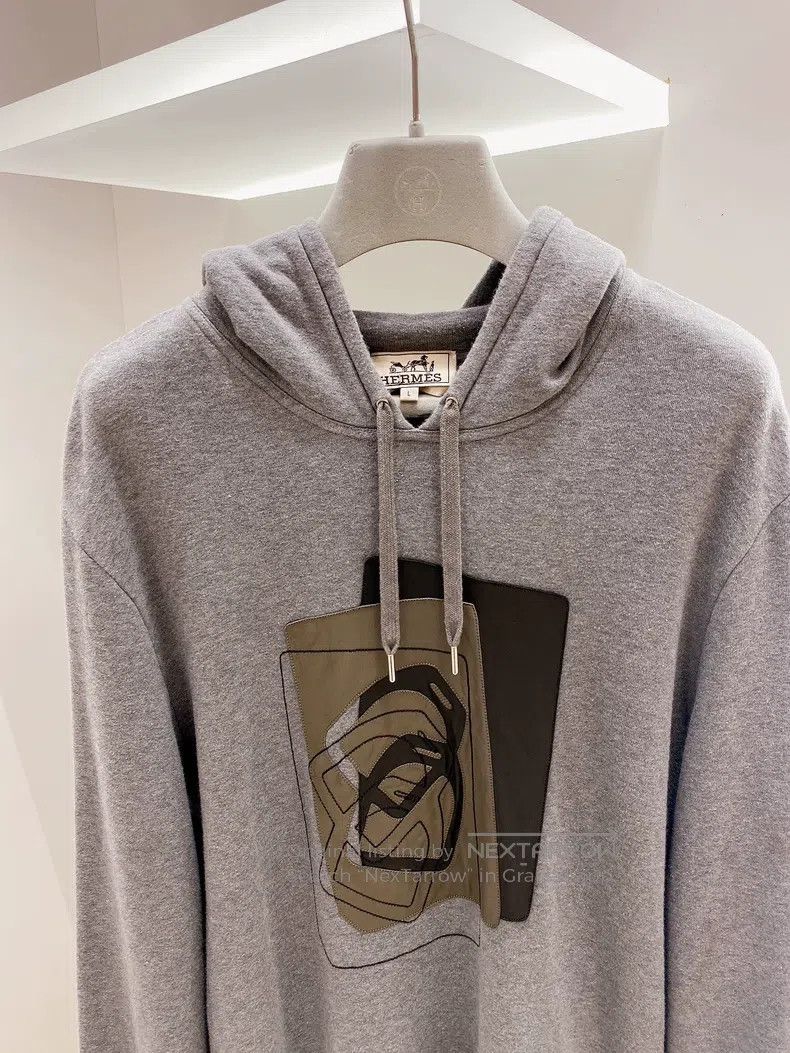 Hermes Hermes Hoodie Size L / US 10 / IT 46 - 2 Thumbnail