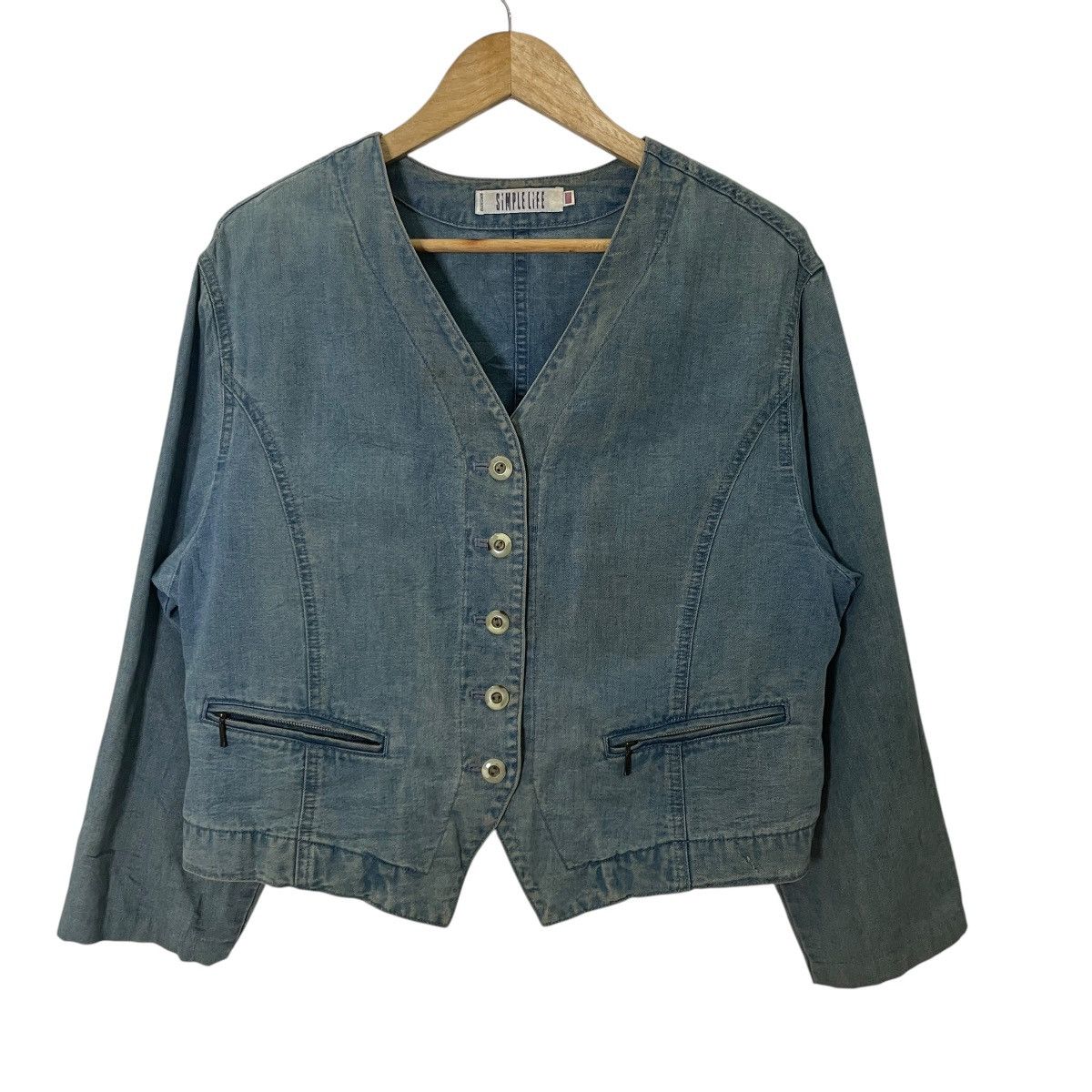 Vintage Simple Life Renown Denim Jacket