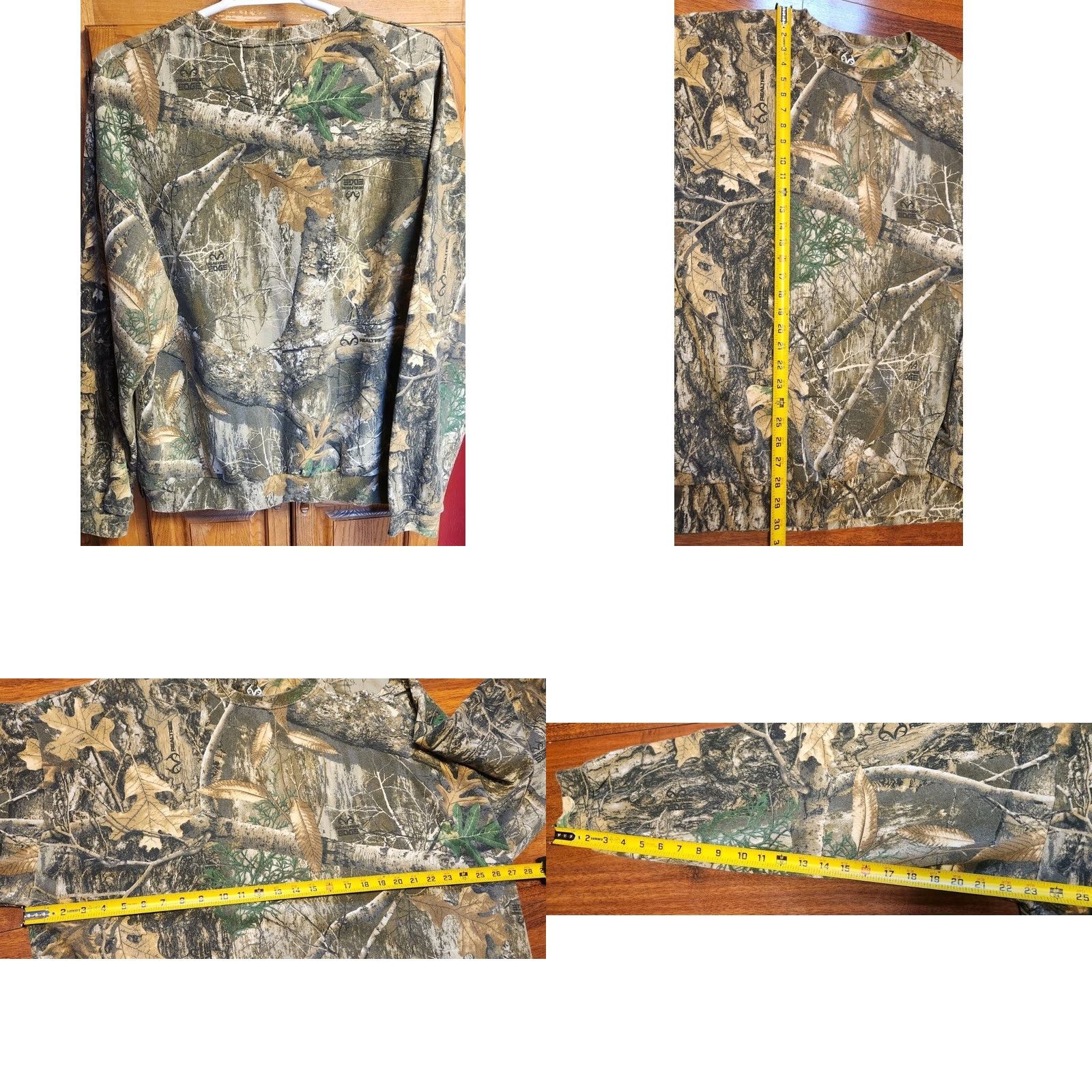 Realtree VINTAGE? REALTREE Outfitters Edge Camo Sweatshirt Mens 2X XXL Pullover Sweater Camouflage Size US XXL / EU 58 / 5 - 8 Thumbnail