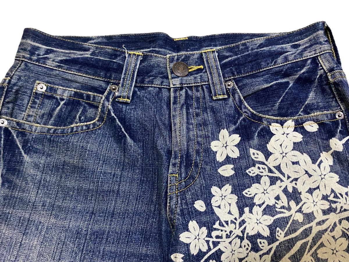 If Six Was Nine Rare Design Vintage Japanese Brand Sukajan Jeans 1990s Size US 30 / EU 46 - 10 Thumbnail