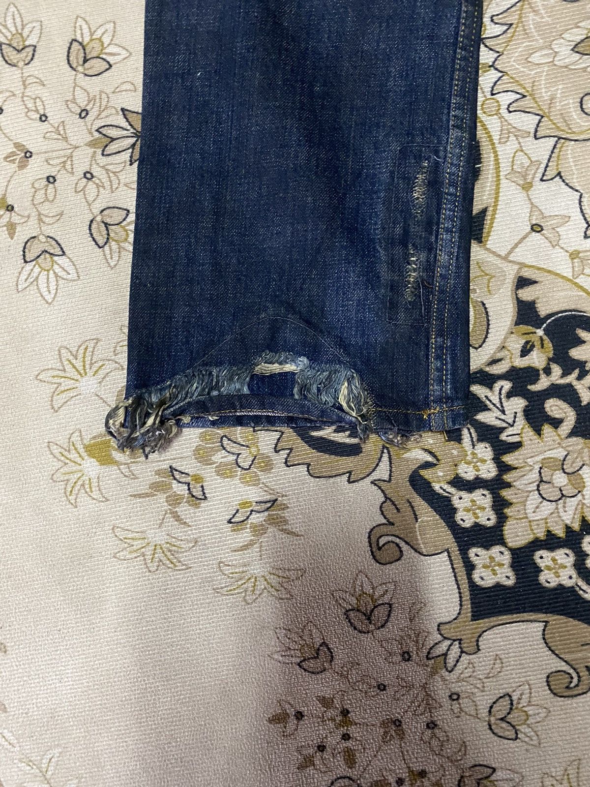 JACKROSE Japanese Brand Jack Rose Distressed Design Style Size US 31 - 9 Thumbnail