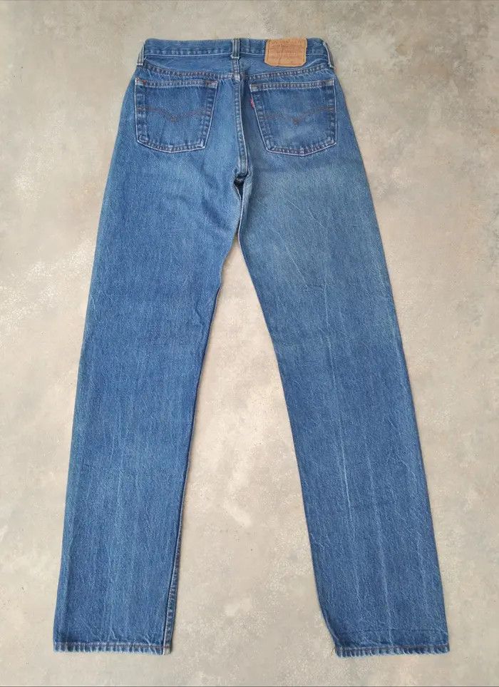 Levi's × Vintage 80s Vintage Levis 501 Made In USA Denim Jeans 28x32 Size US 28 / EU 44 - 2 Thumbnail