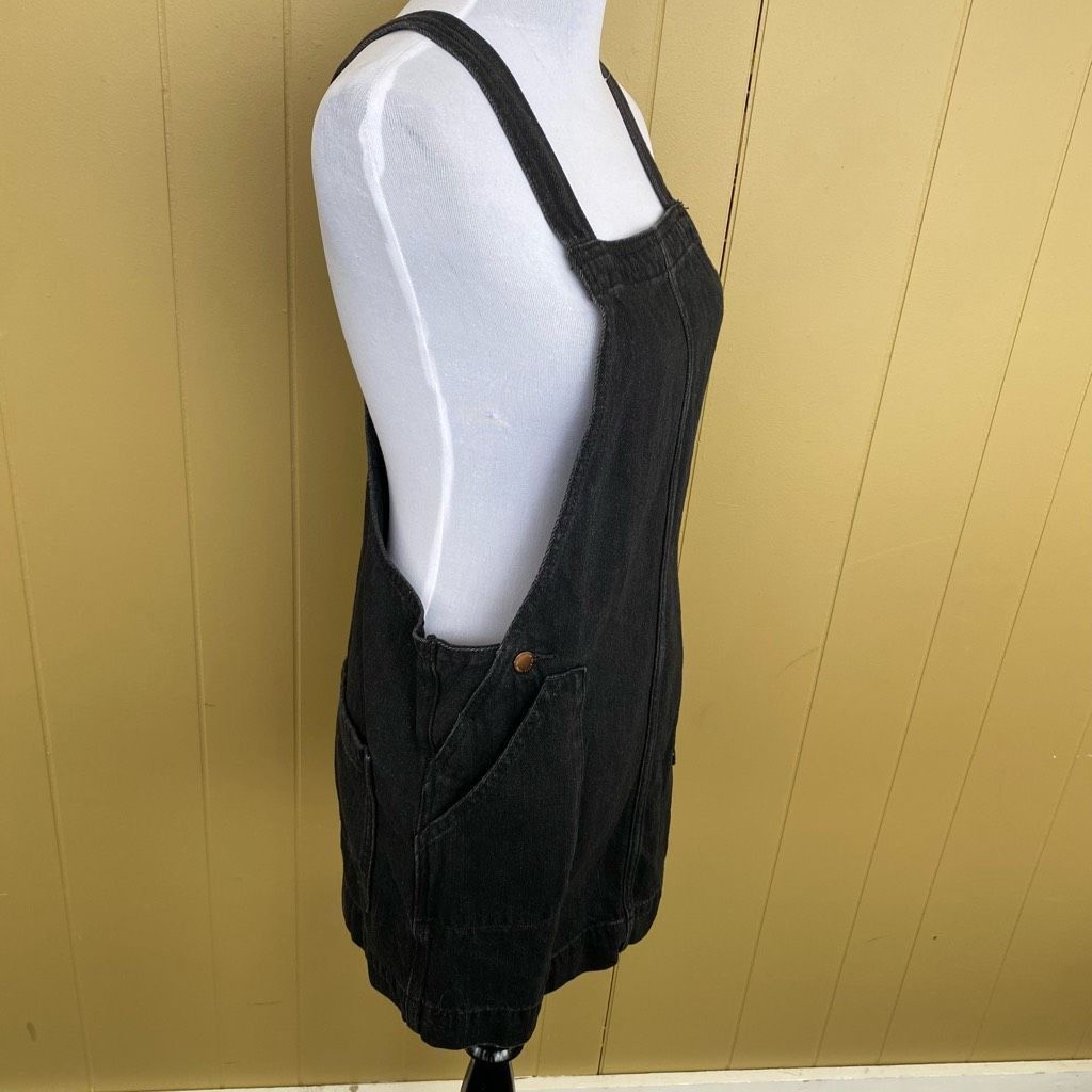 Other Universal thread women XS overall Jean skirt black Size 26" / US 2 / IT 38 - 3 Thumbnail
