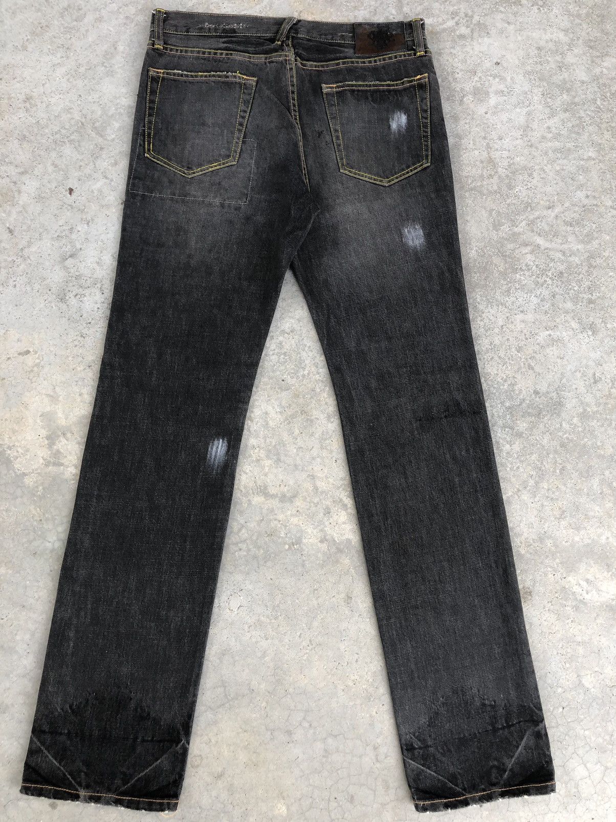 PPFM Japanese PPFM Distressed Jeans Patchwork Size US 32 / EU 48 - 2 Thumbnail