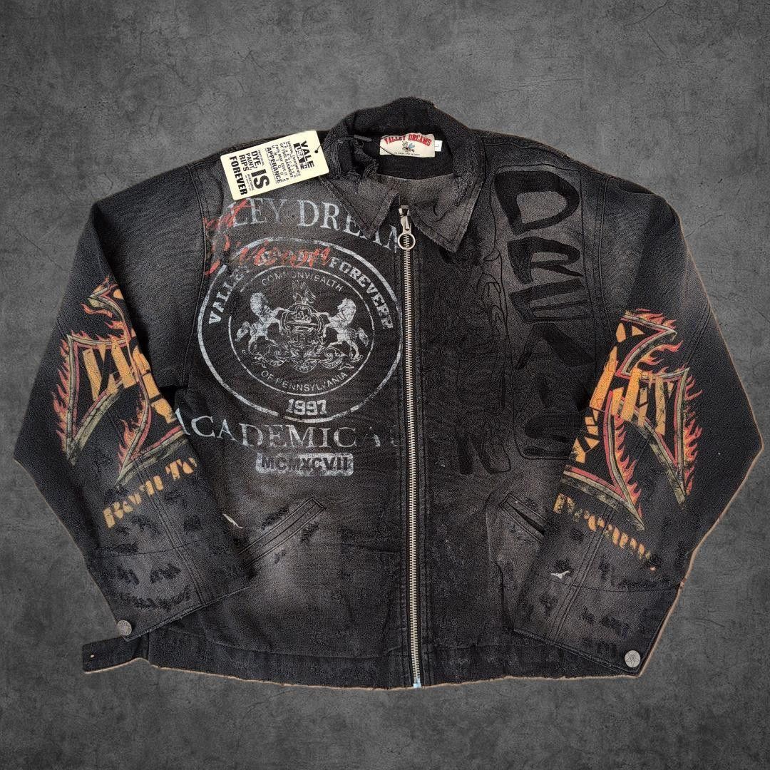 Vale VALE FOREVER Destruction Work Jacket Black L New Size US L / EU 52-54 / 3 - 1 Thumbnail