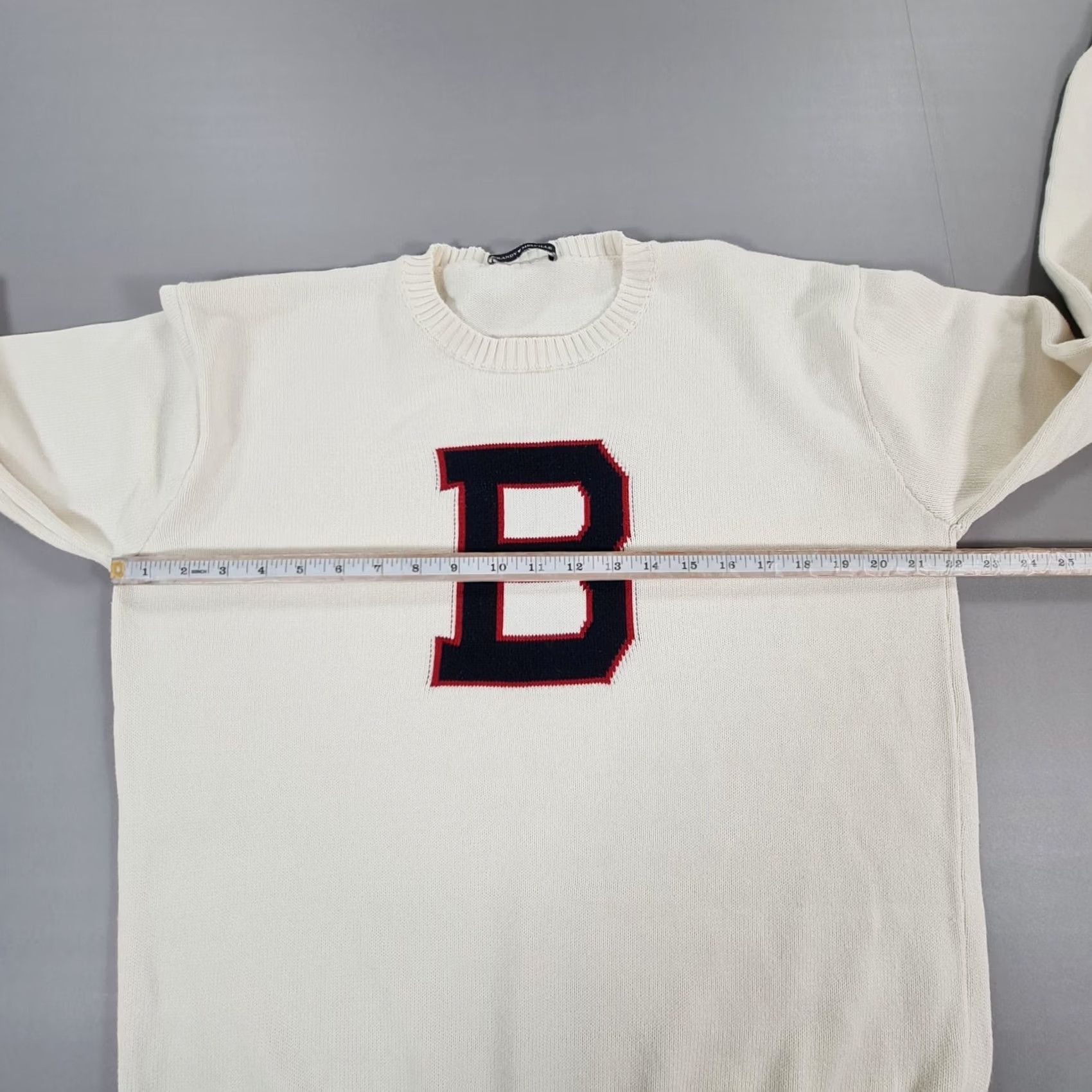 Brandy Melville Brandy Melville Jumper White One Size Knit Cotton Pullover Relaxed Fit Womens Size ONE SIZE - 6 Thumbnail