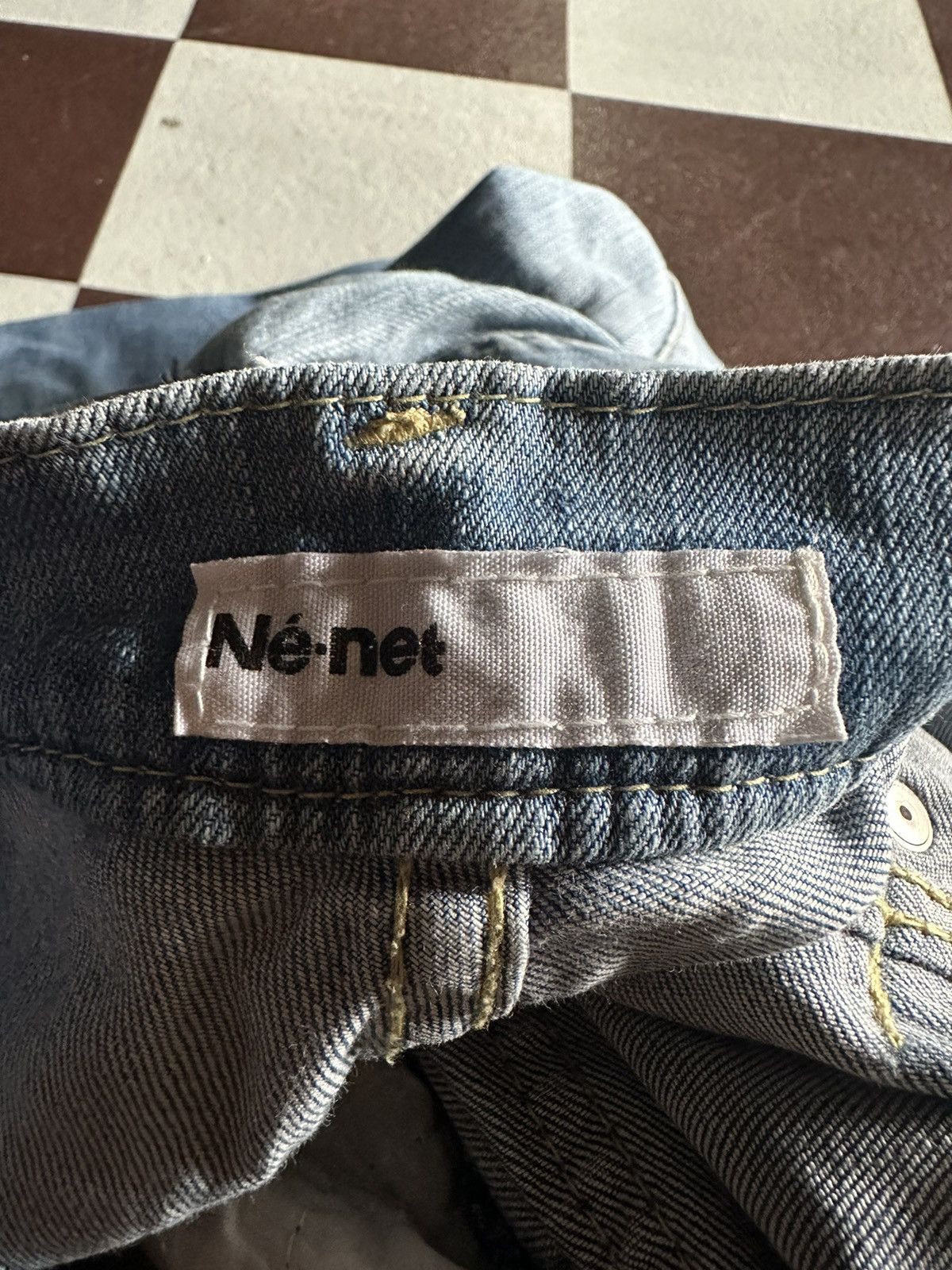 Ne-Net Ne-net by Issey Miyake buckle back jeans Size 30" / US 8 / IT 44 - 11 Thumbnail