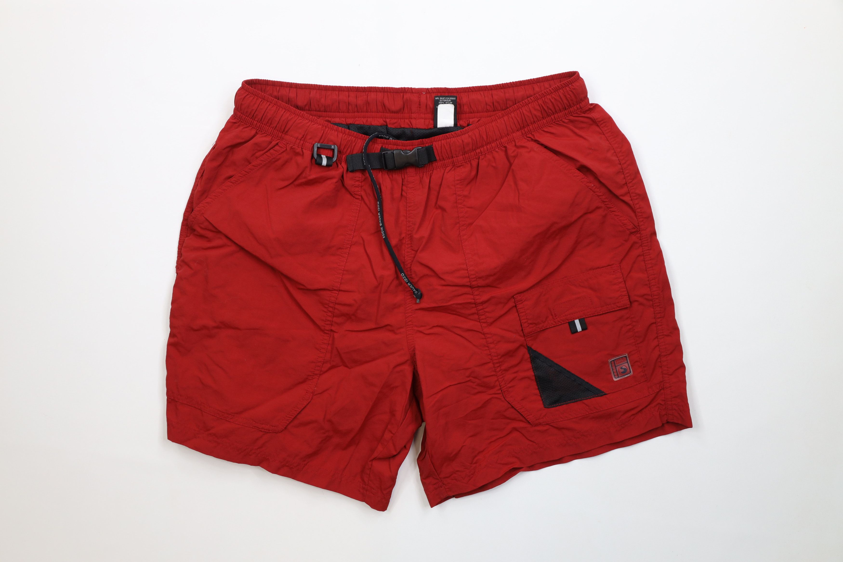 Eddie Bauer Vintage 90s Eddie Bauer Lined Belted Trekking Cargo Shorts Size US 34 / EU 50 - 1 Thumbnail