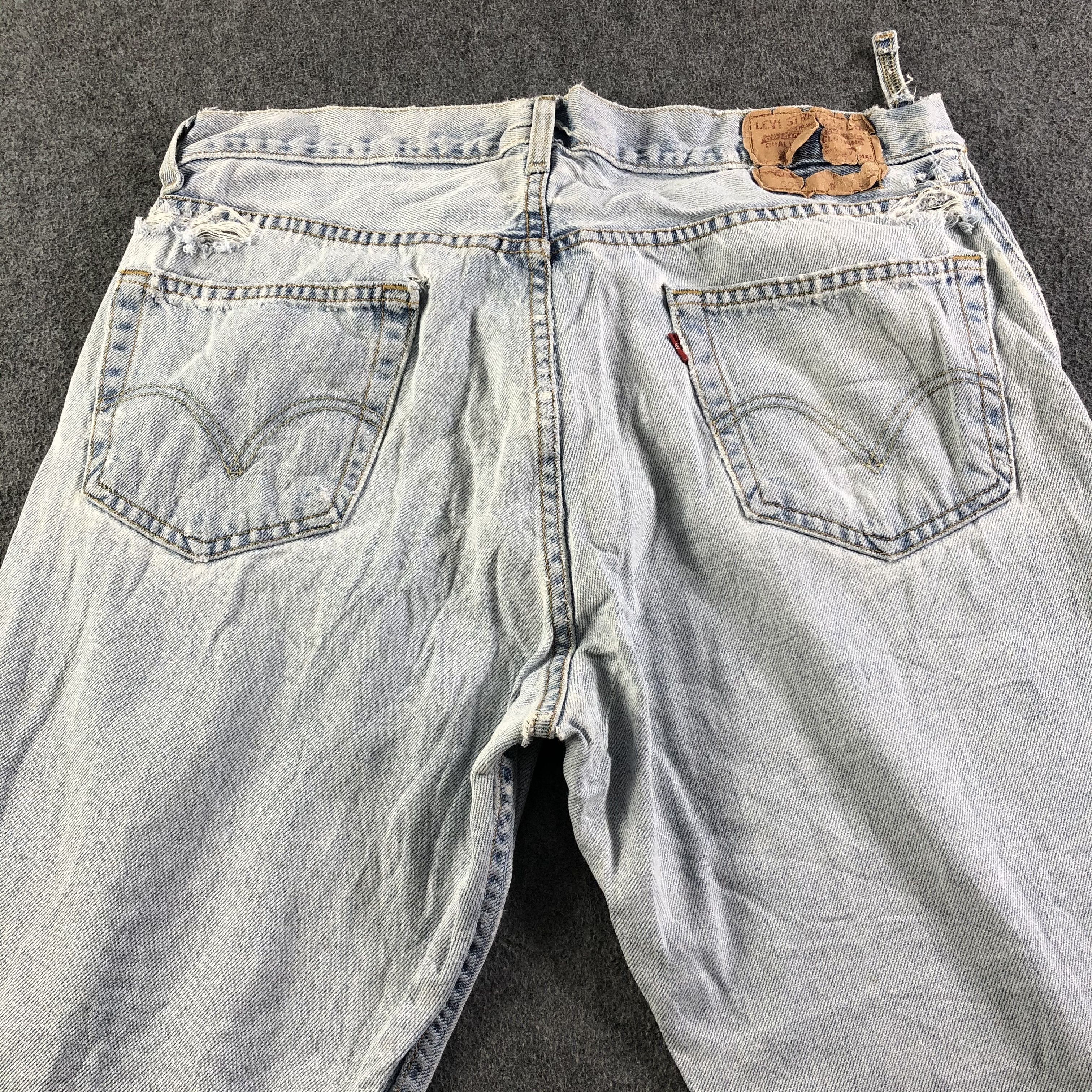 Levi's Vintage Light Wash Levis 505 Jeans-J3338 Size US 36 / EU 52 - 4 Thumbnail