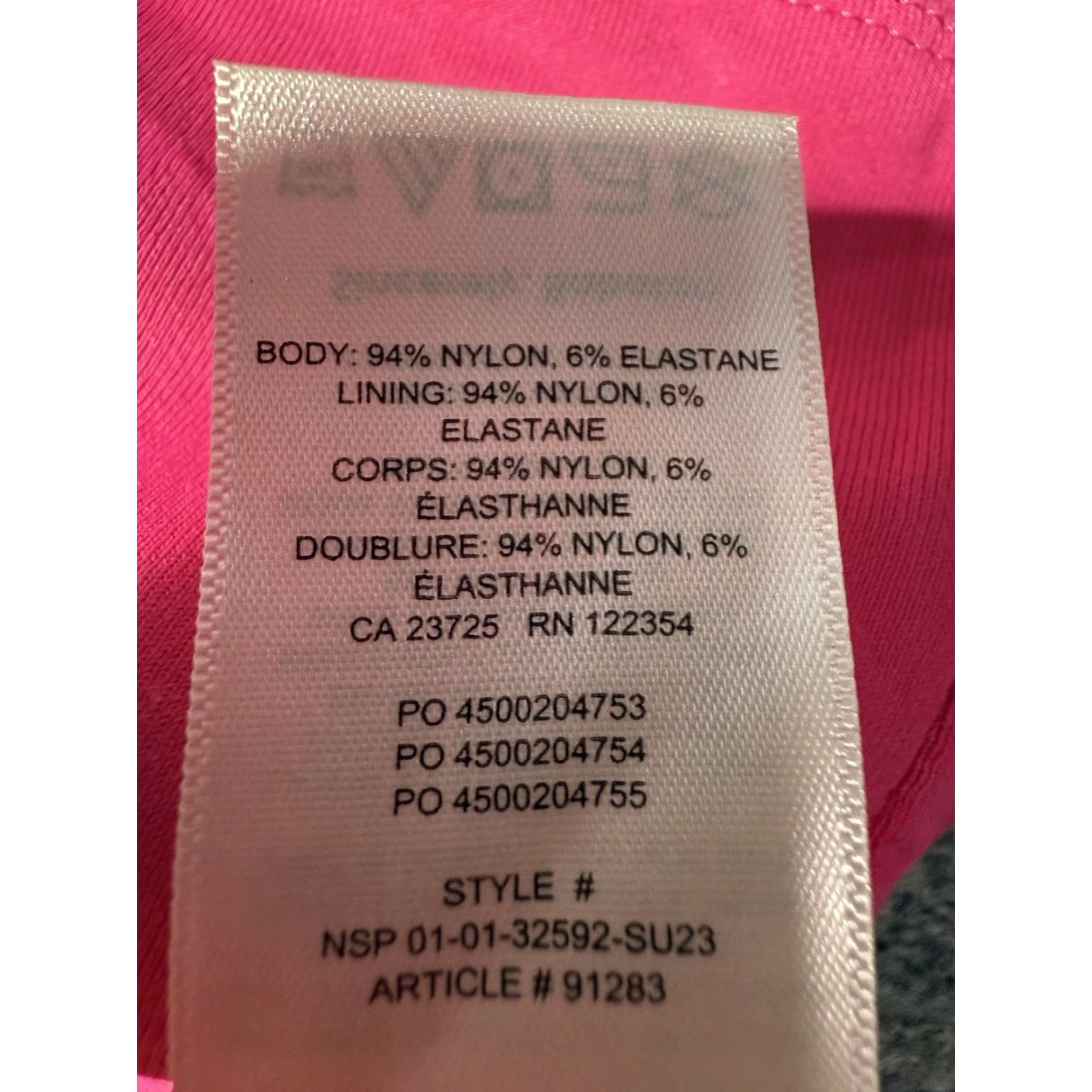 Aritzia Babaton Women's Tube Top Pink Size S Contour Cropped Sleeveless Pullover Nylon Spandex Tank Top Size S / US 4 / IT 40 - 7 Thumbnail