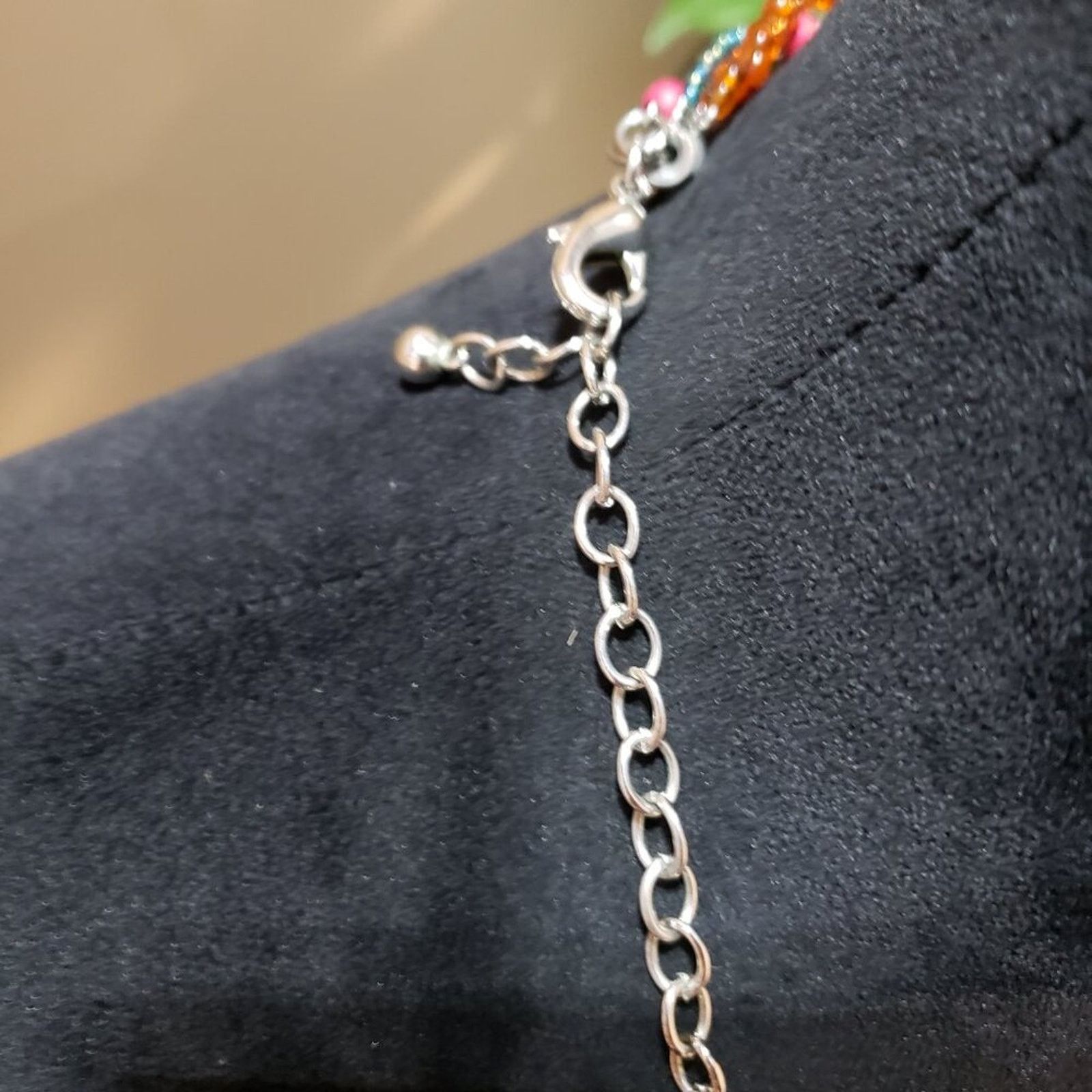 The Unbranded Brand Fashion Multi Strand Colorful Beads & Stone Charm Necklace Size ONE SIZE - 6 Thumbnail