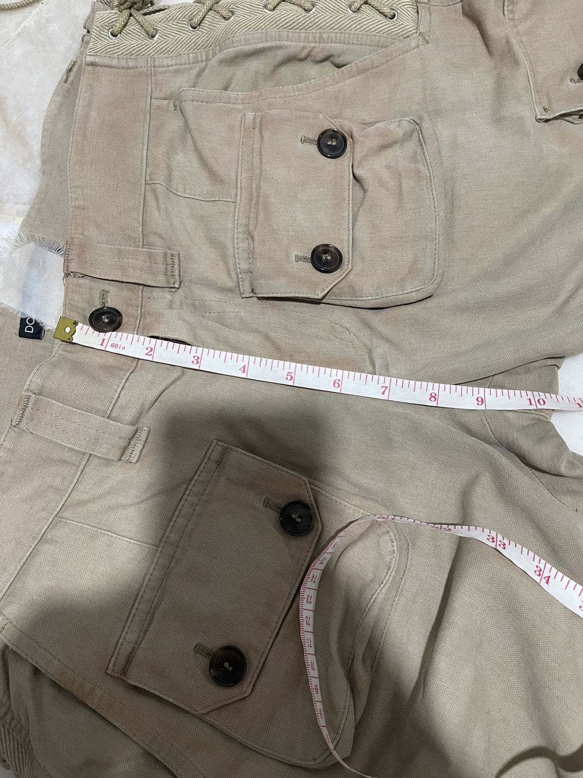 Dolce & Gabbana 2000s Dolce & Gabbana 3D Cargo Pants Size US 32 / EU 48 - 25 Thumbnail