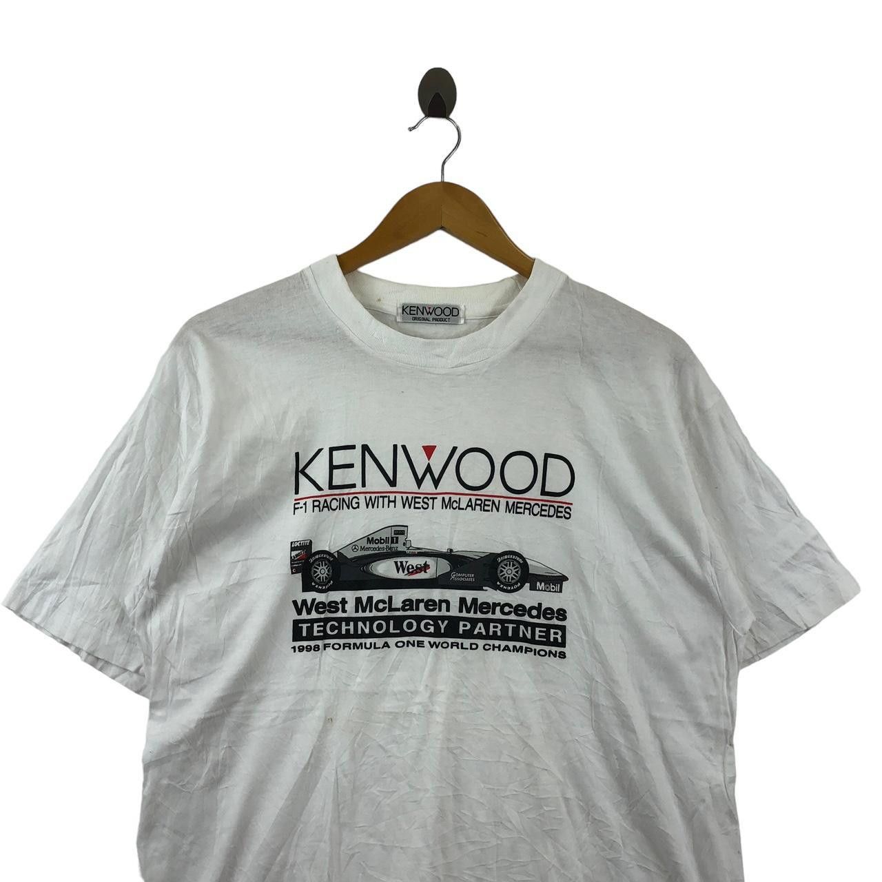 Vintage Vintage WEST MCLAREN MERCEDES F1 Racing Tee Shirt Kenwood Size US M / EU 48-50 / 2 - 3 Thumbnail