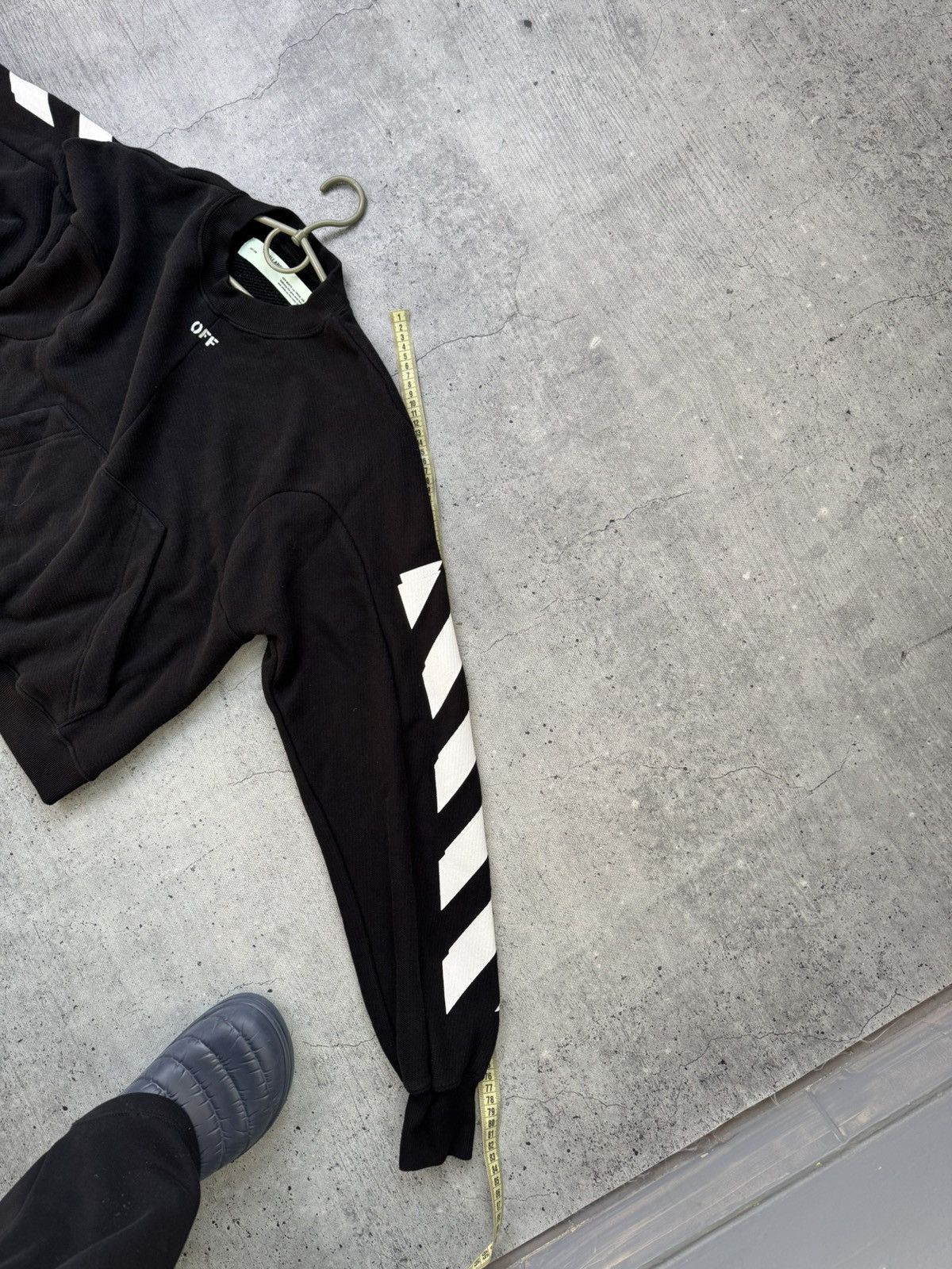 Off-White Off-White Women’s Meteor Cropped Sweatshirt Size M / US 6-8 / IT 42-44 - 15 Thumbnail