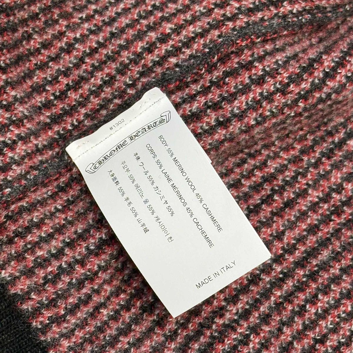 Chrome Hearts Chrome Hearts Mama Tried Scroll Labe Cardigan red/black Size US XL / EU 56 / 4 - 7 Thumbnail