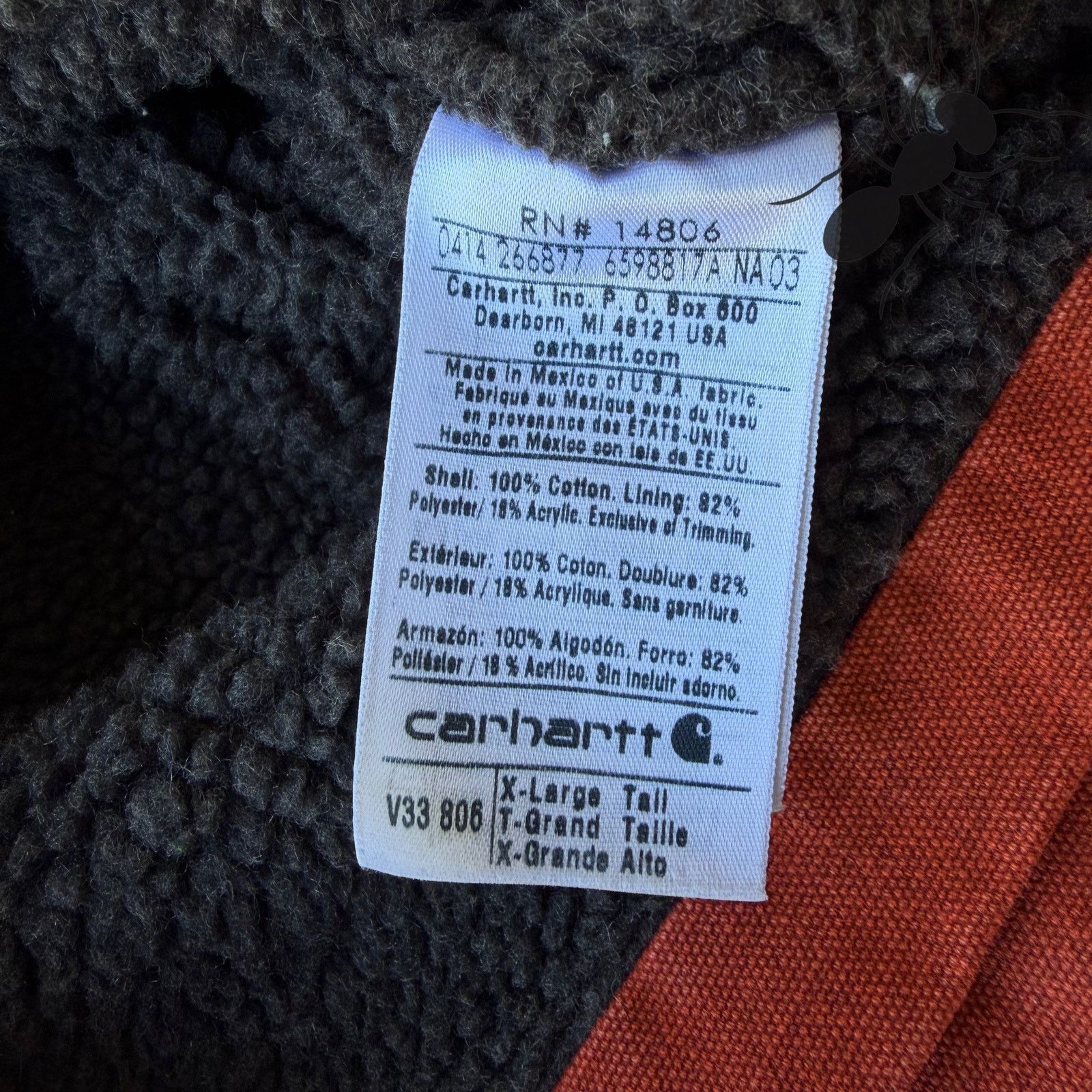 Carhartt × Vintage Vintage Y2K Carhartt V33 Orange work wear vest Size US XL / EU 56 / 4 - 3 Thumbnail
