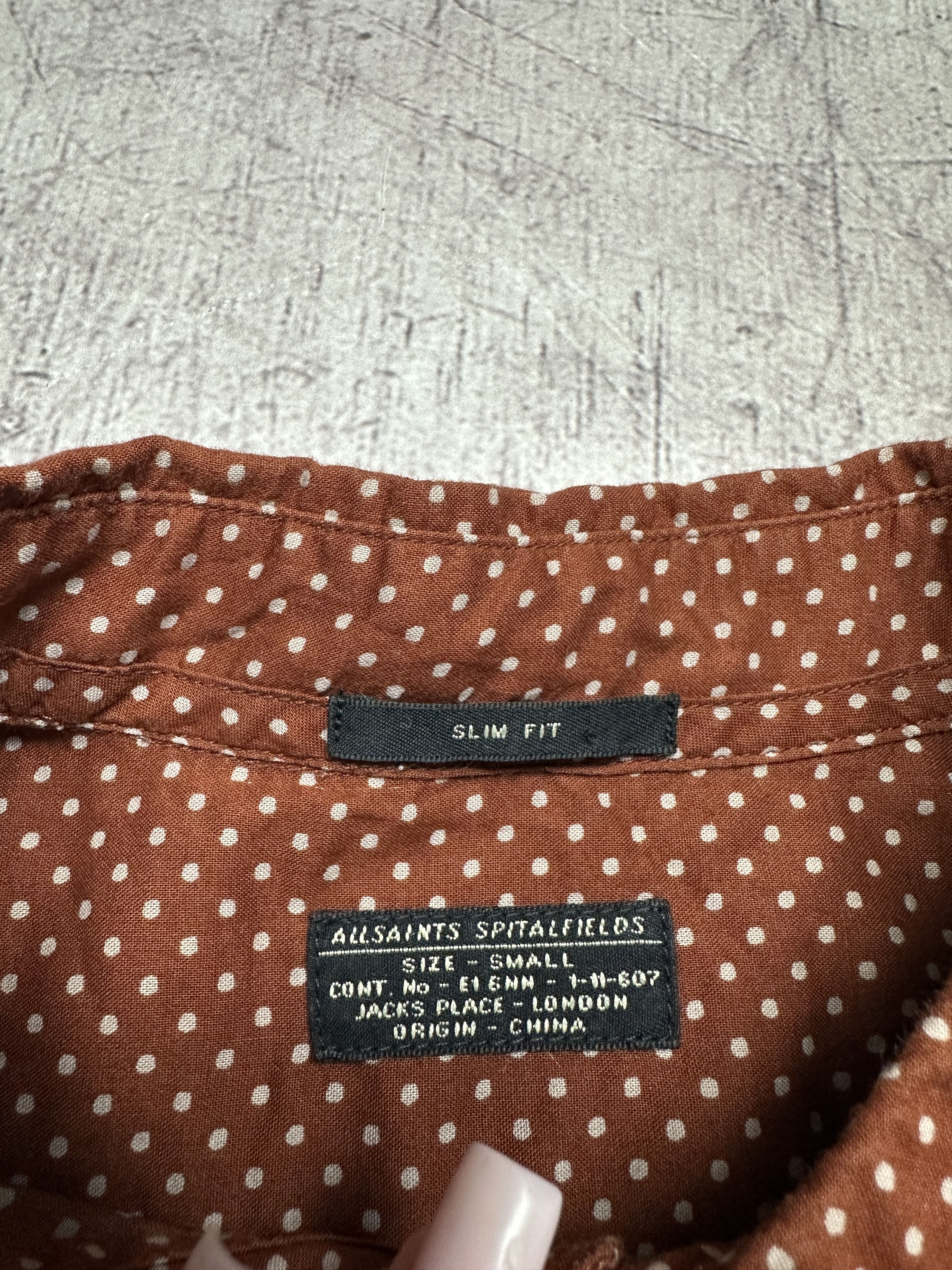 Allsaints Allsaints Mens Minami Long Sleeve Shirt Size US S / EU 44-46 / 1 - 3 Thumbnail