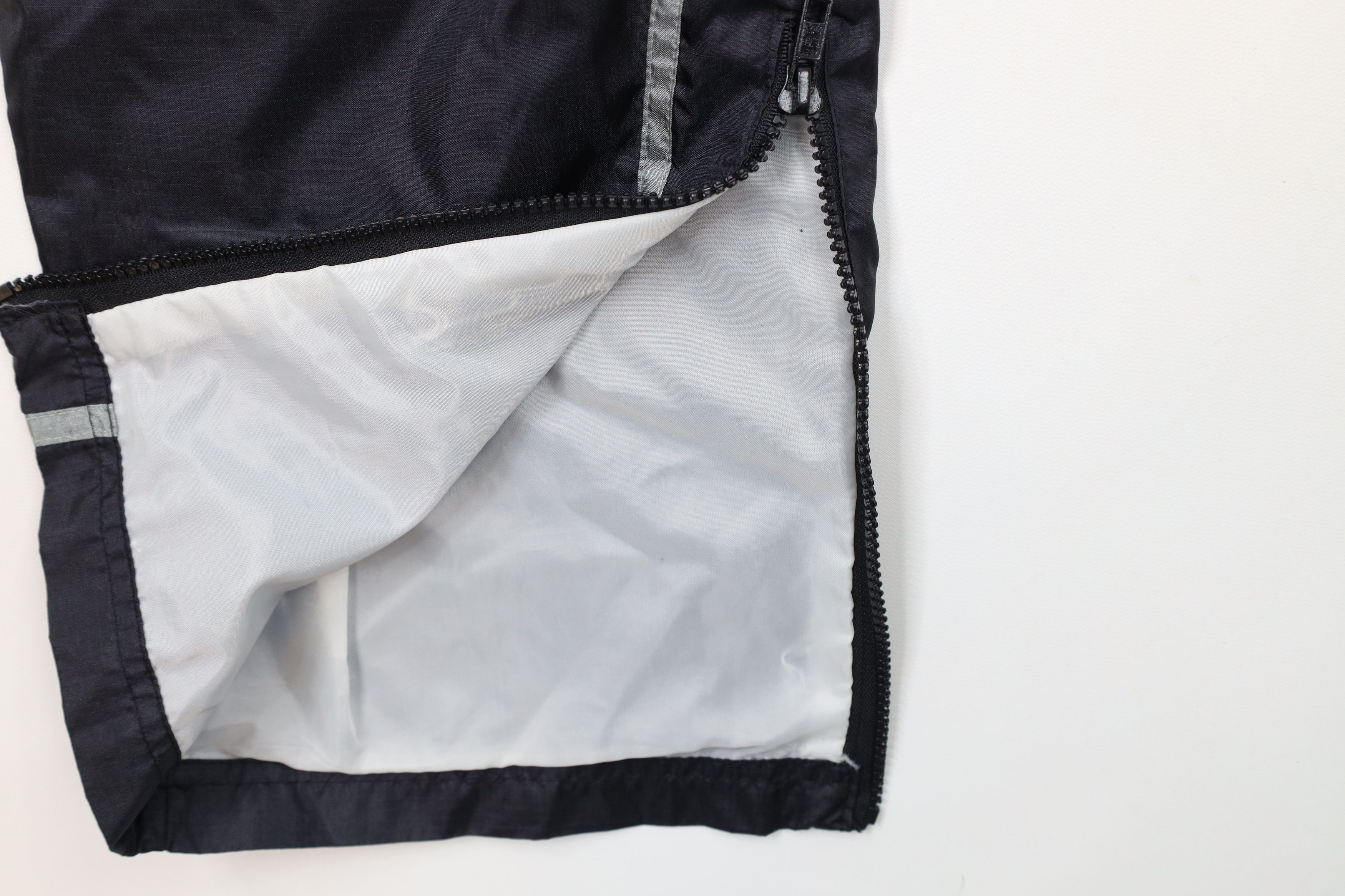 Reebok Vintage 90s Reebok Logo Lined Ripstop Windbreaker Pants Blue Size US 36 / EU 52 - 6 Thumbnail