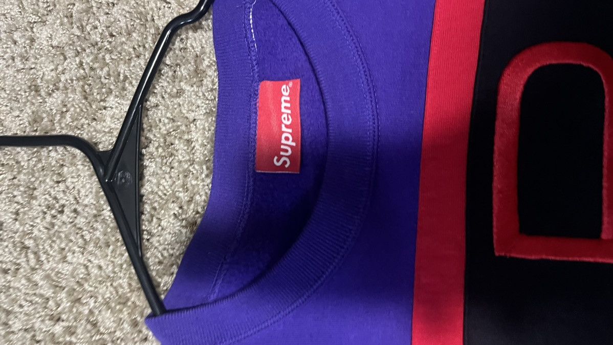 Supreme Supreme Paneled crewneck (SS21) Size US L / EU 52-54 / 3 - 5 Thumbnail