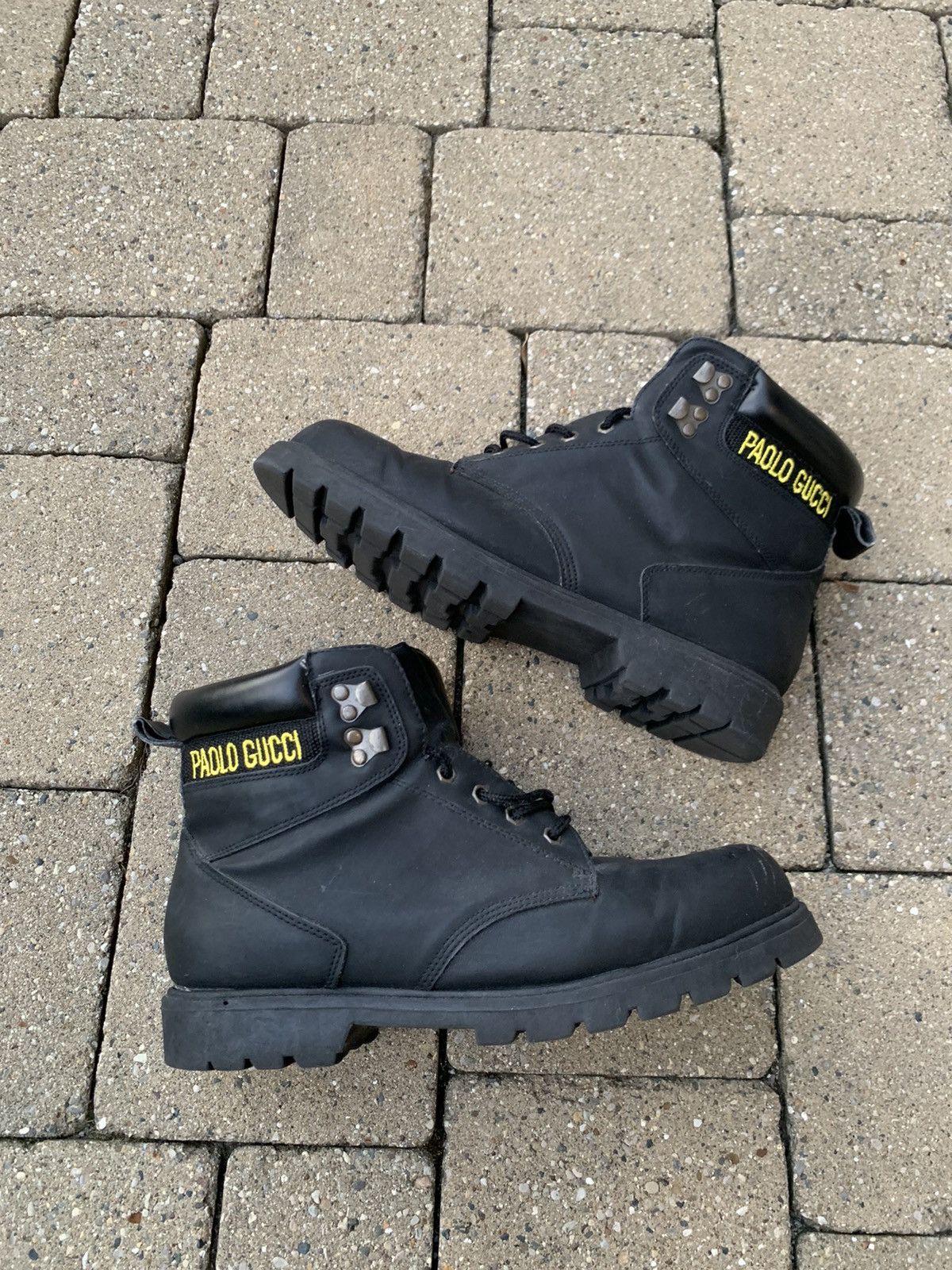 Vintage Paolo Gucci Boots Size 13