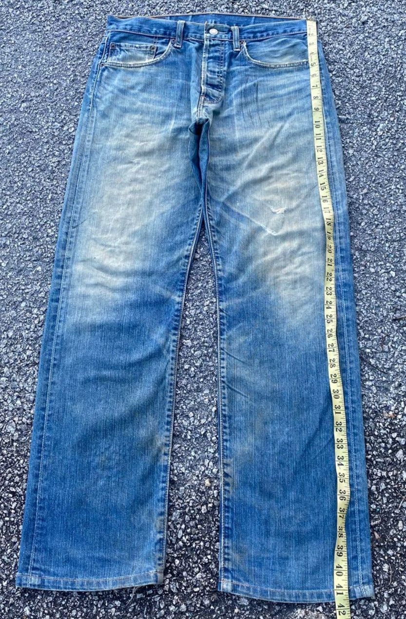 Levi's Vintage Levis 501 Distressed Denim Kurt Cobain Style Size US 32 / EU 48 - 4 Thumbnail
