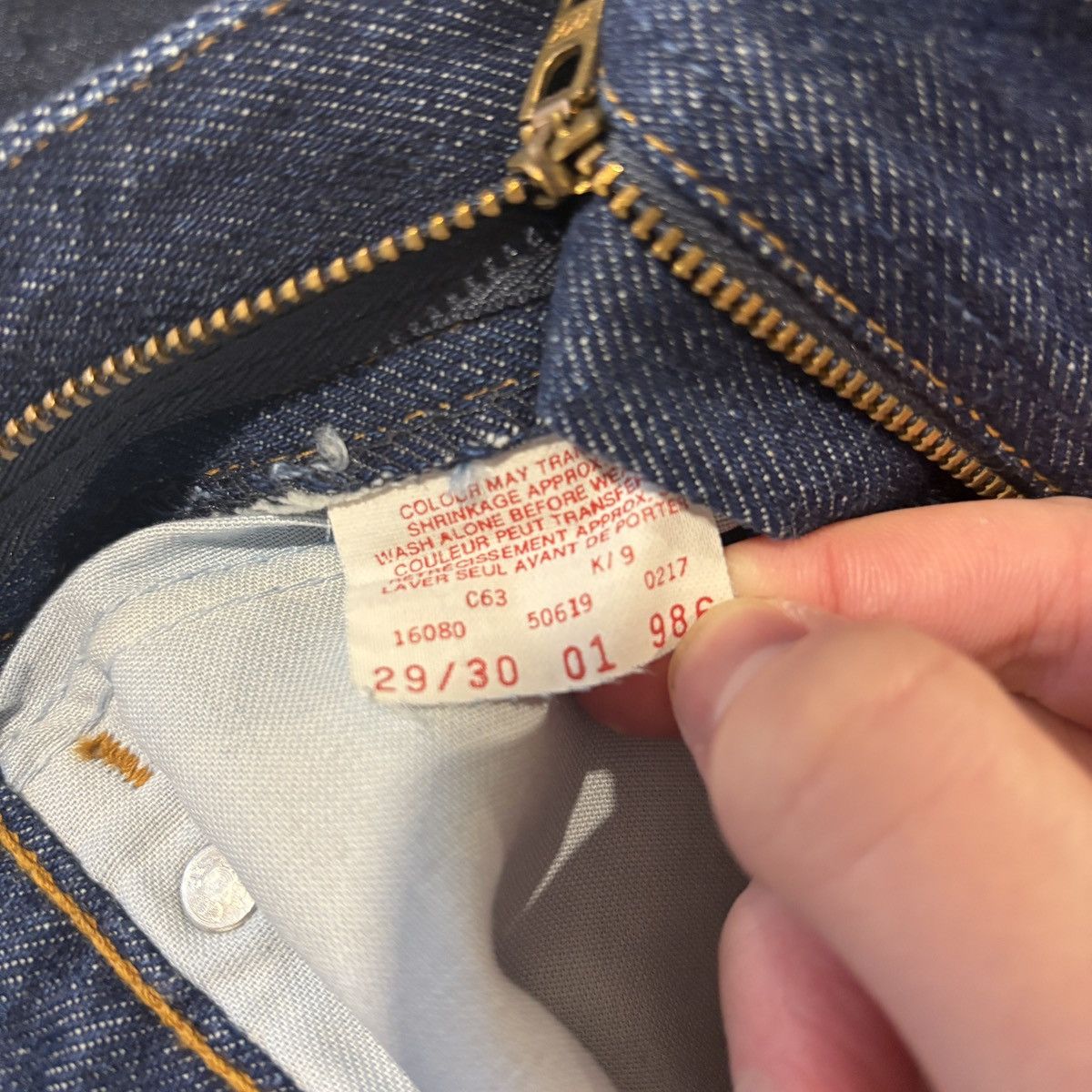Levi's × Vintage Vintage 80s Levi’s 619 🇨🇦 Slim Straight Size US 28 / EU 44 - 5 Thumbnail