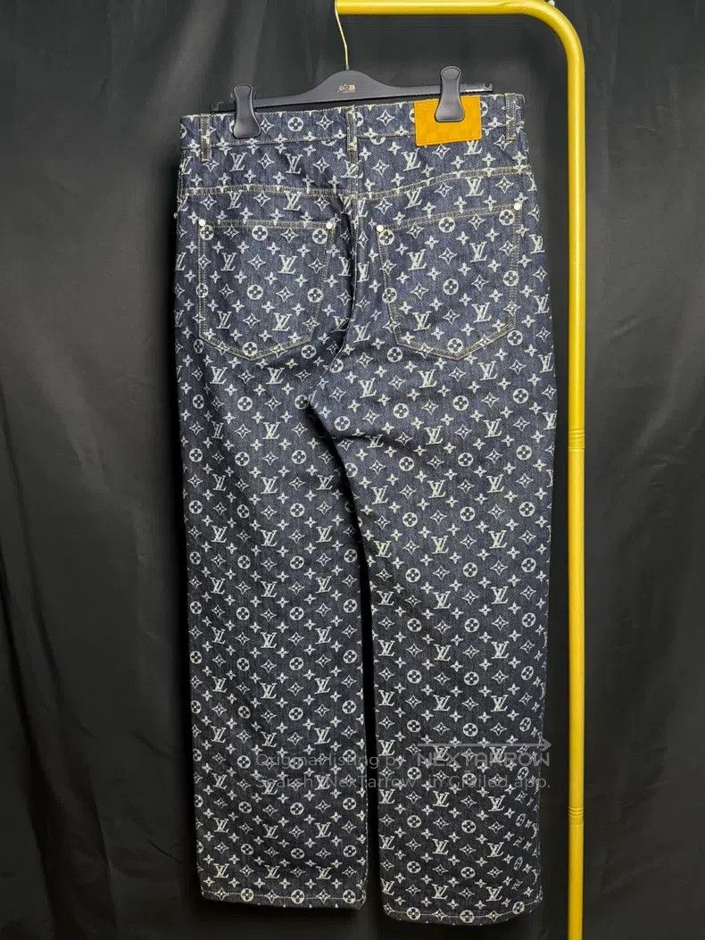 Louis Vuitton Louis Vuitton 25ss presbyopic full-print jeans Size US 32 / EU 48 - 5 Thumbnail