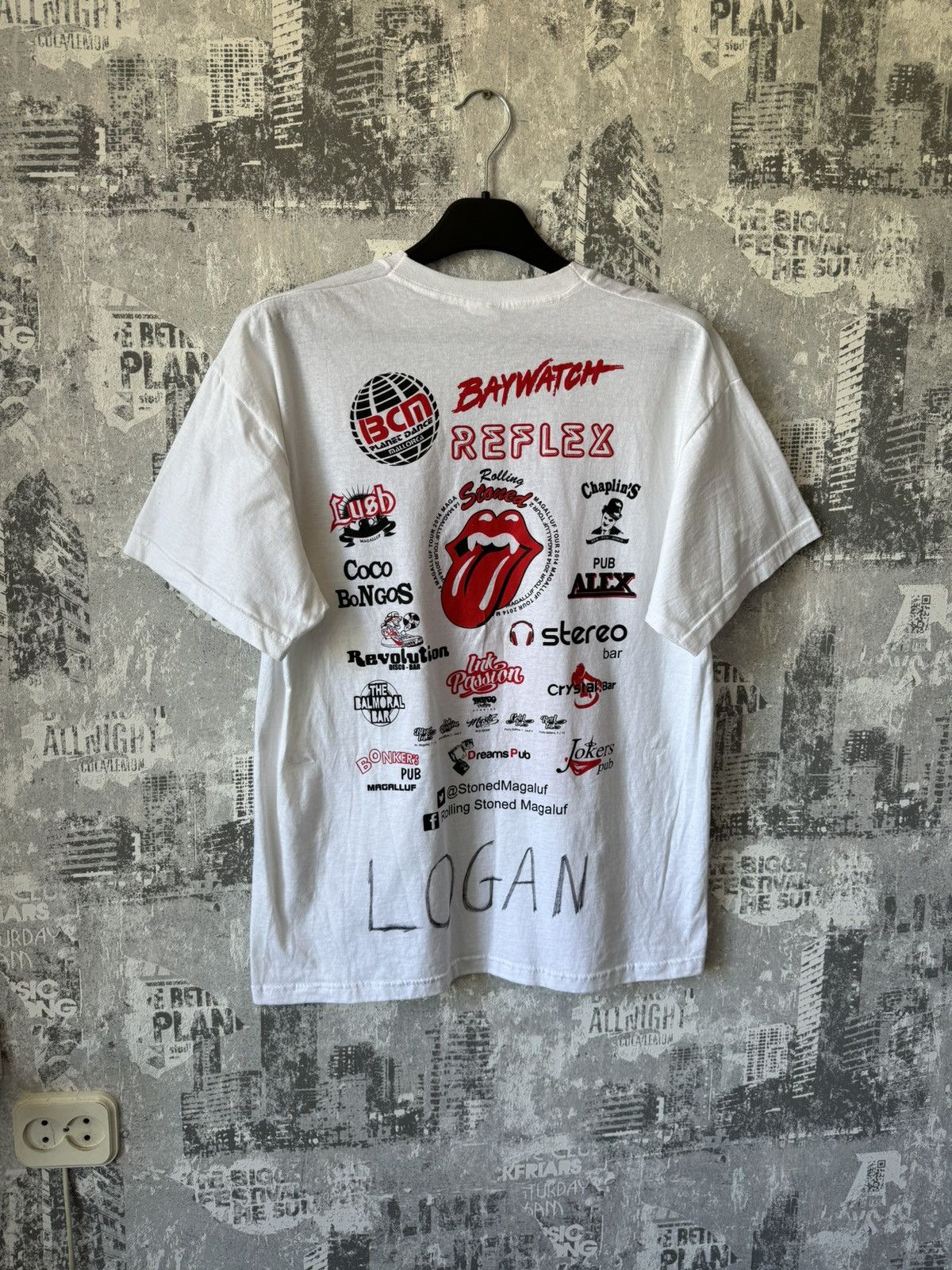 Band Tees The Rolling Stones Vintage T-Shirt Size US L / EU 52-54 / 3 - 4 Thumbnail