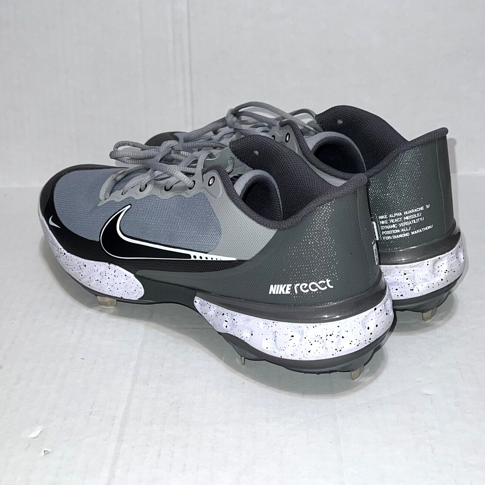 Nike Men's Nike Alpha Huarache Elite 3 Low Baseball Cleats 14 Size US 14 / EU 47 - 12 Thumbnail