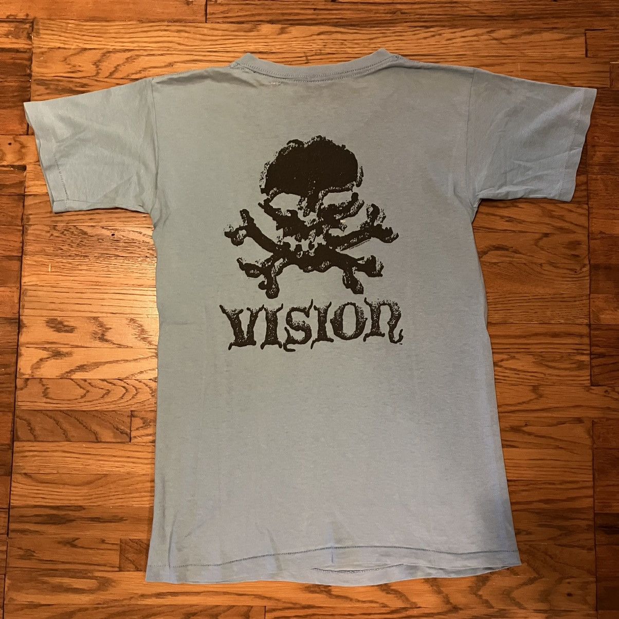 Vintage 1980s Vision Street Wear T-Shirt Size US S / EU 44-46 / 1 - 2 Thumbnail