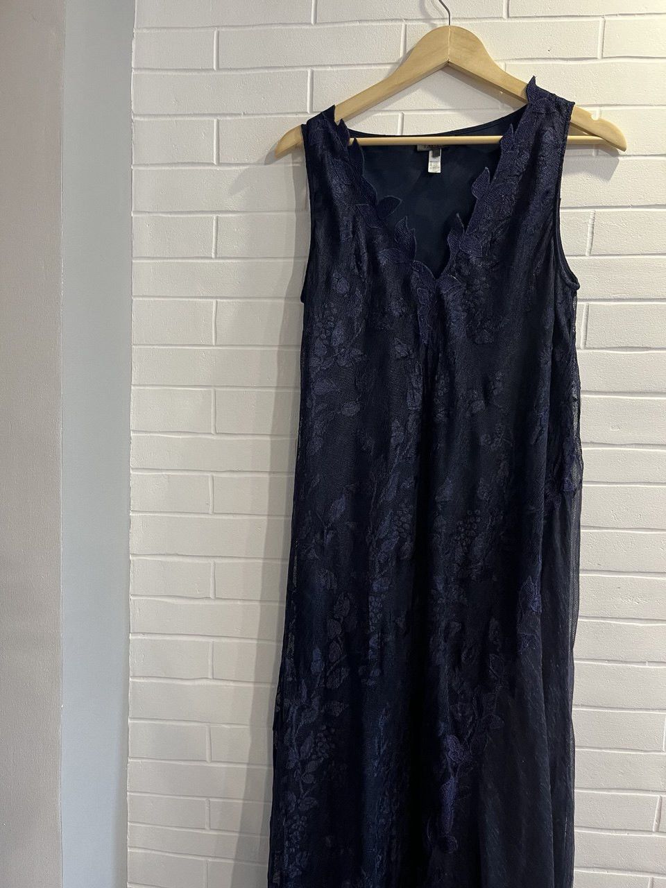 La Perla Elegant La Perla Navy Blue Dress Size L / US 10 / IT 46 - 7 Thumbnail