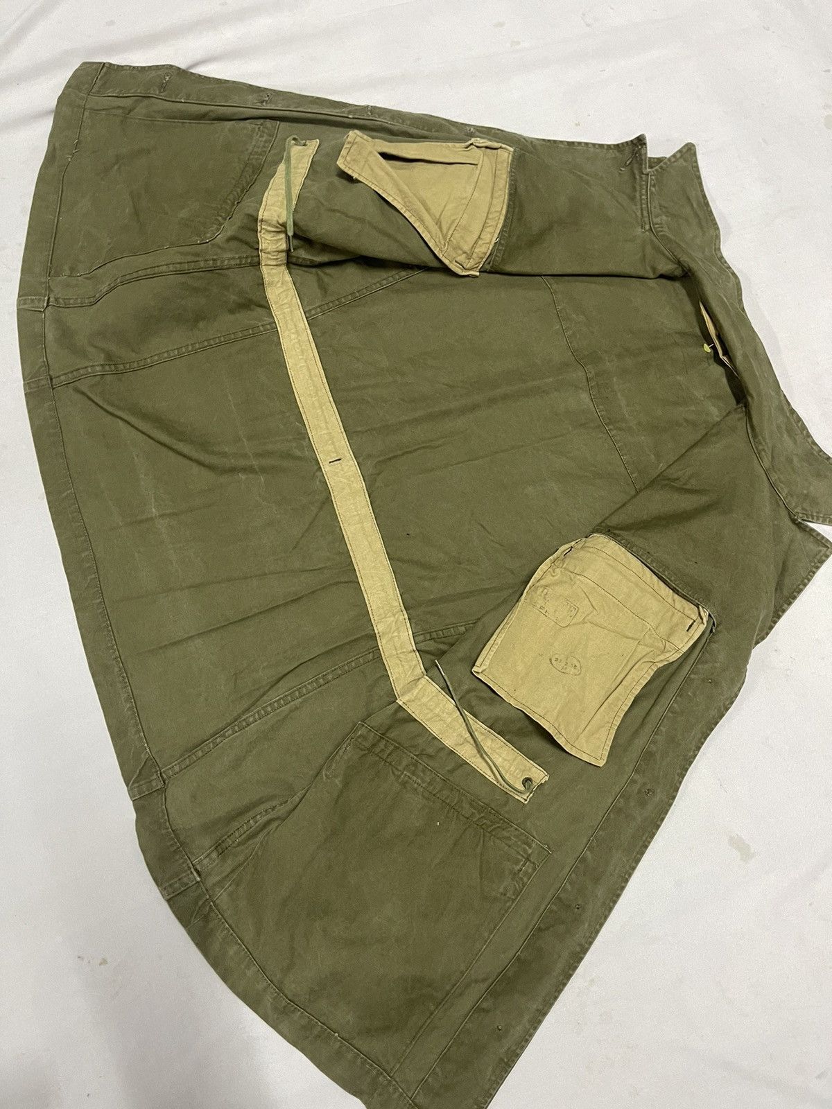 Vintage Vintage 50s French M47 Army Military Field Jacket Men's Size US S / EU 44-46 / 1 - 9 Thumbnail