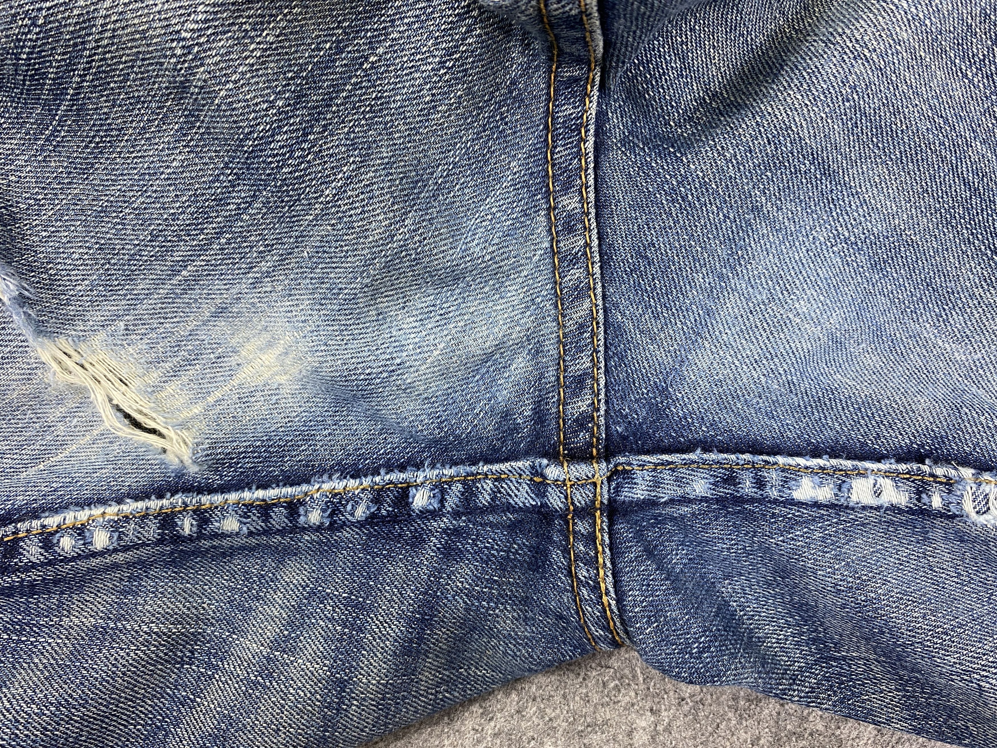 Levi's Distressed Blue Vintage Levi's 527 32x32 Denim -JN2068 Size ONE SIZE - 10 Thumbnail