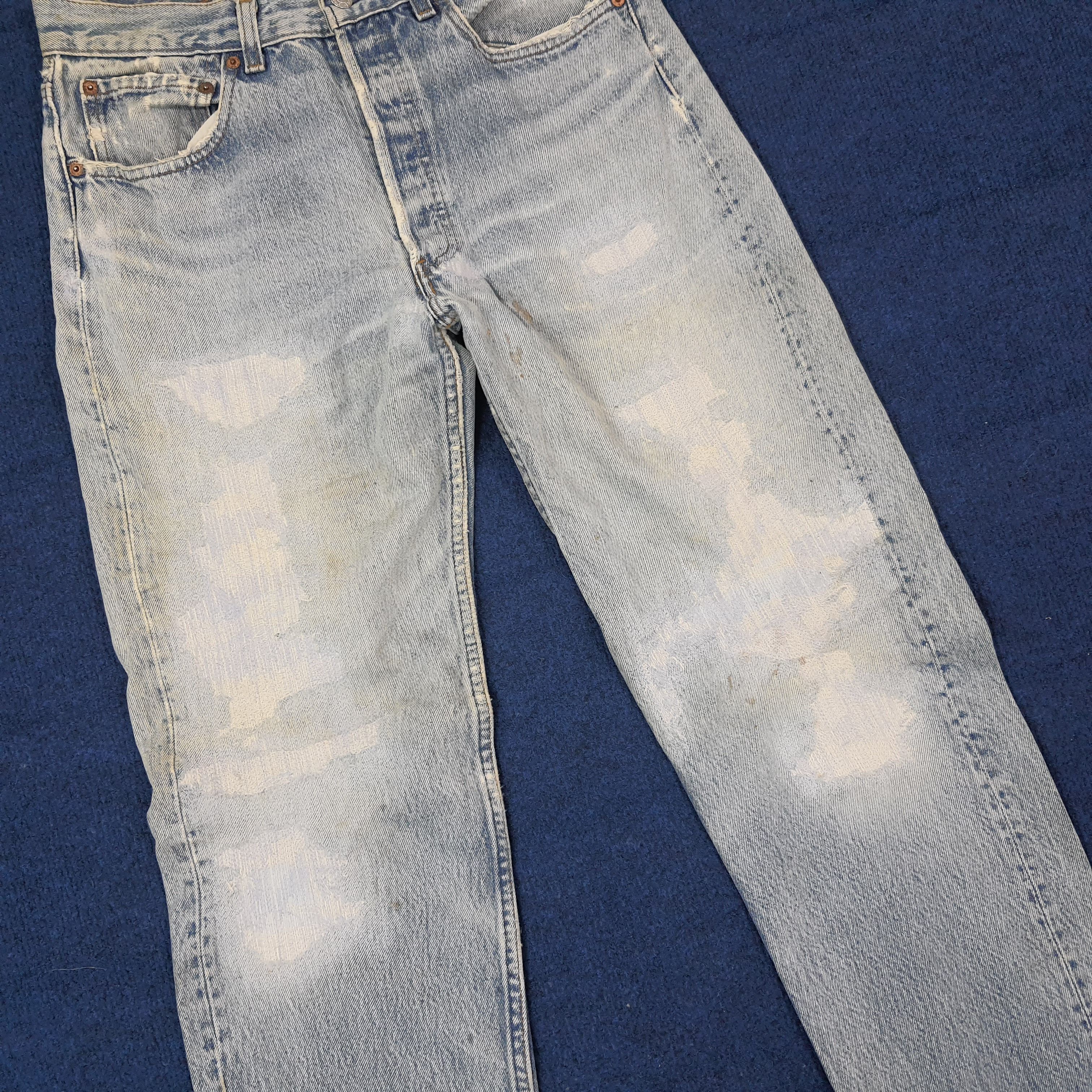 Levi's Vintage Levi's 501 Rework Denim Jeans C228N23 Size US 30 / EU 46 - 2 Thumbnail