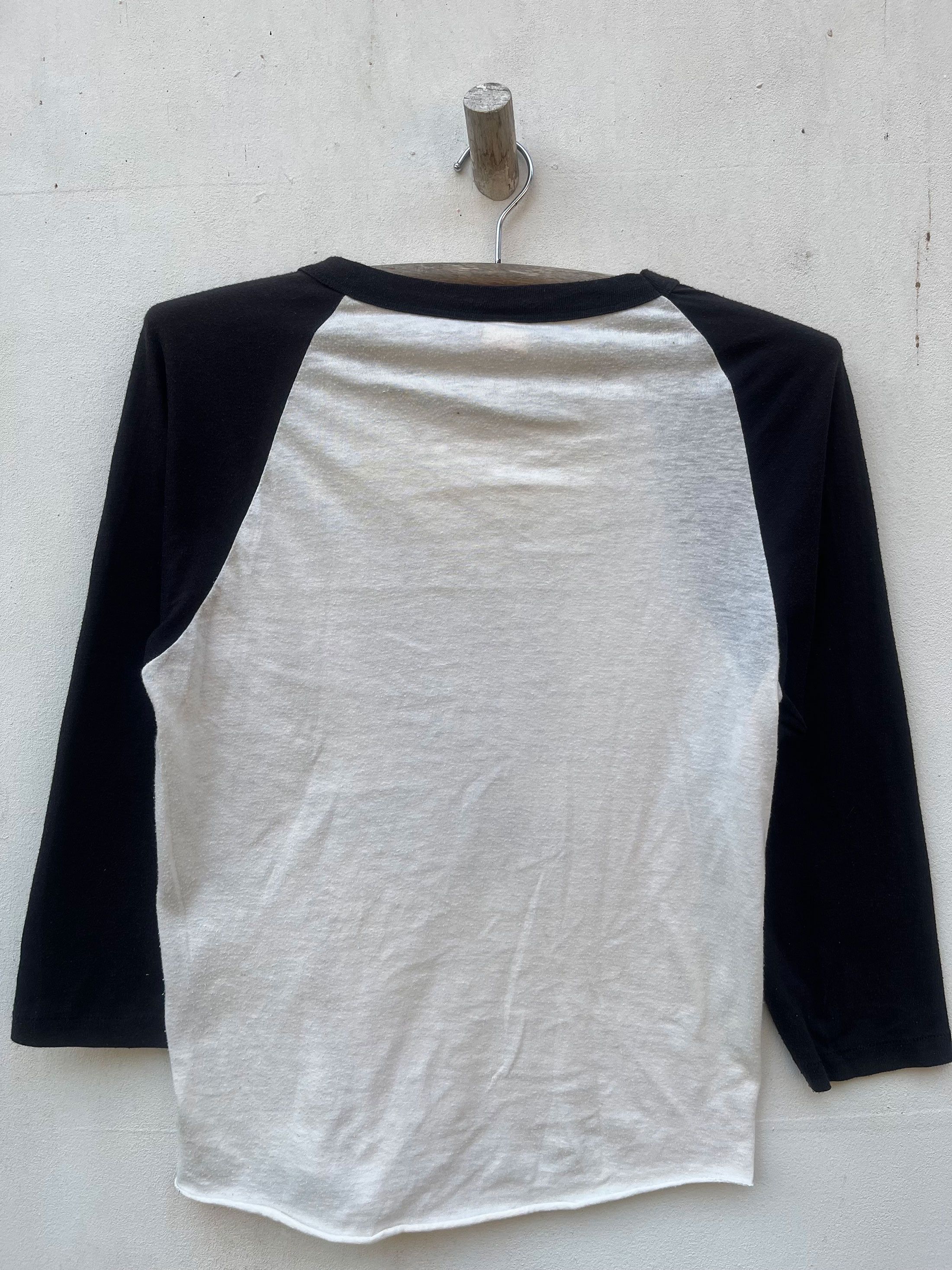 Band Tees Vintage Rolling Stones 80s Tour Baseball Raglan Size US M / EU 48-50 / 2 - 3 Thumbnail
