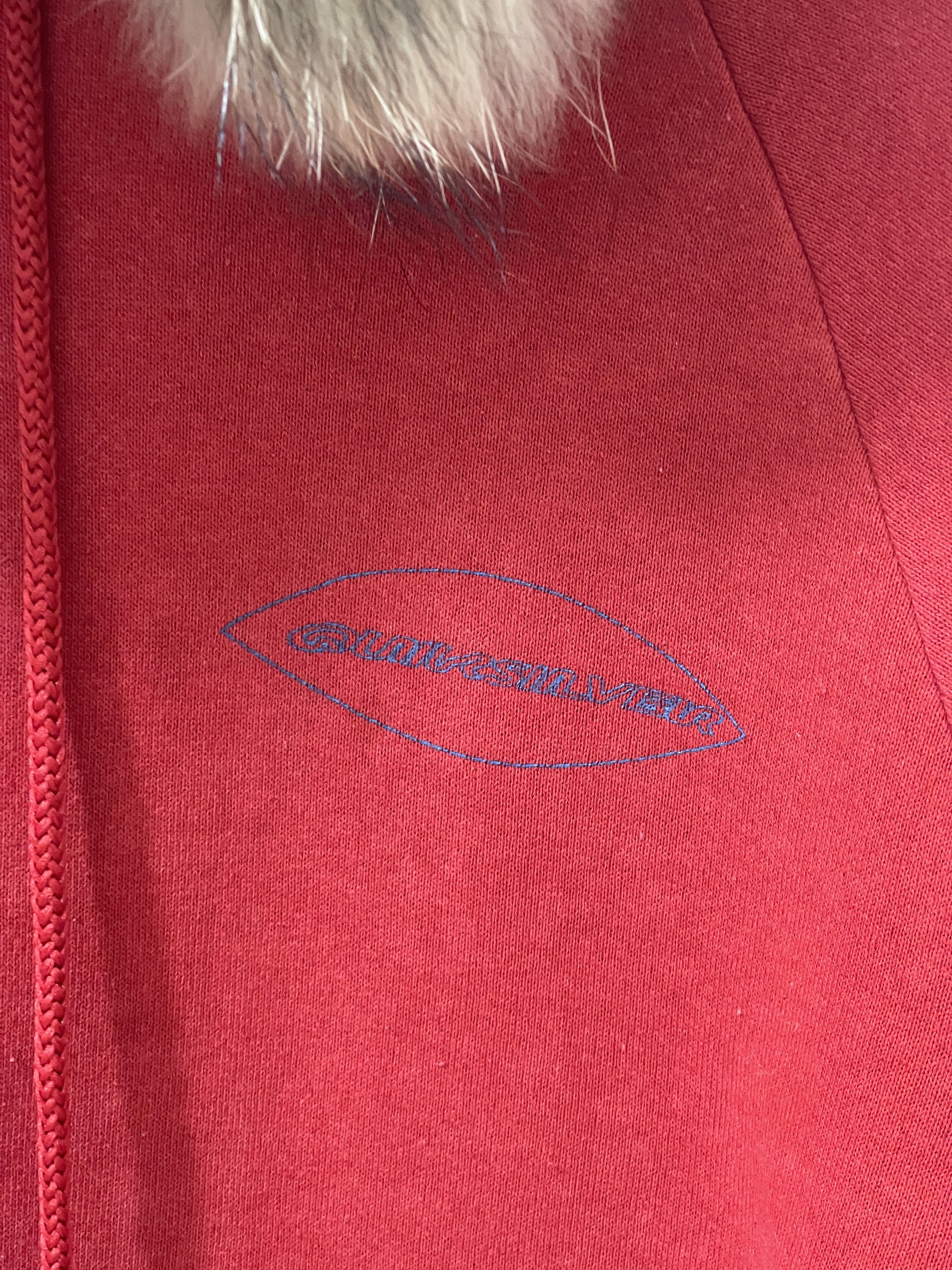Quiksilver Vintage Quicksilver Art Design Faded Fur Hoodie Size US L / EU 52-54 / 3 - 3 Thumbnail