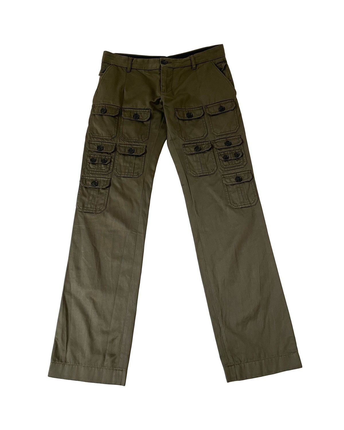 Dolce & Gabbana DOLCE & GABBANA SS 08 Military Cargo Pants Size US 30 / EU 46 - 1 Thumbnail