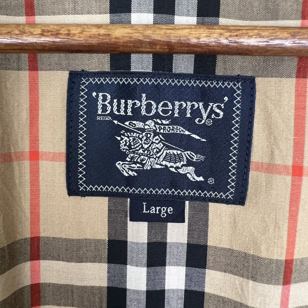 Burberry Vintage Burberrys Zip Up Jacket Size Large Size US L / EU 52-54 / 3 - 8 Thumbnail