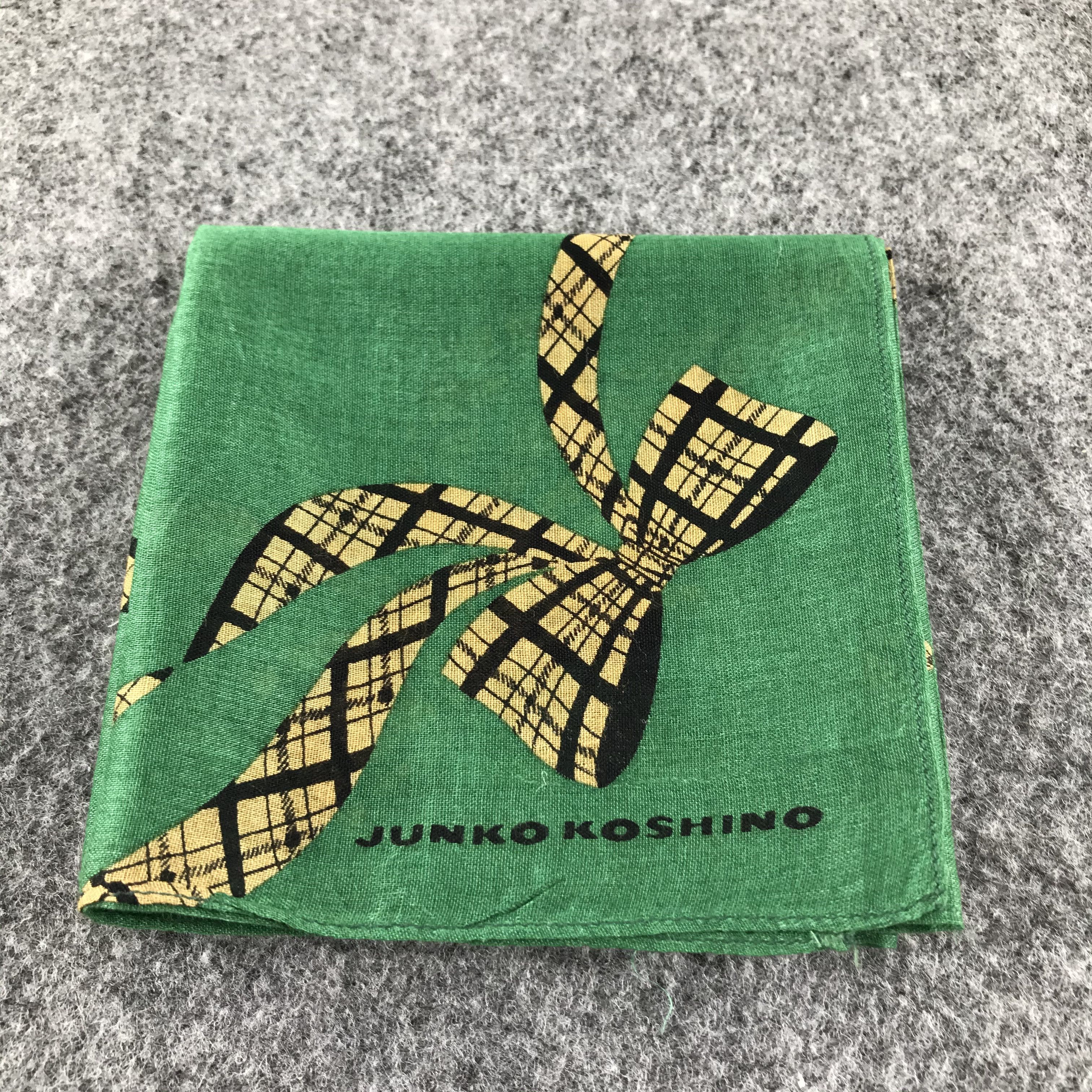 Japanese Brand × Mr. Junko × Vintage Junko Koshino Handkerchief Neckerchief Bandana H271 Size ONE SIZE - 6 Thumbnail