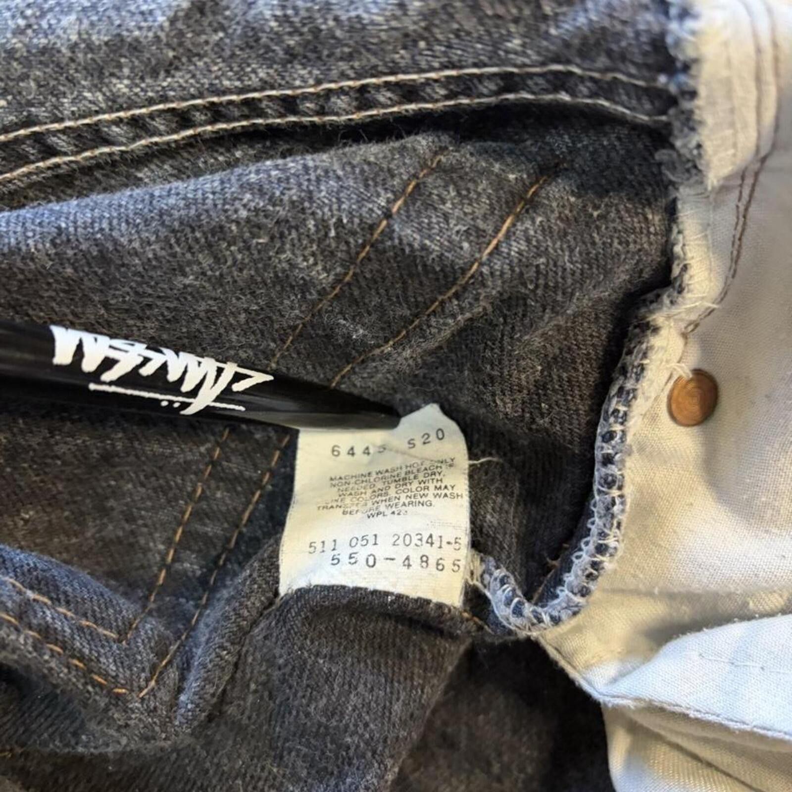 Levi's 90s Acid Wash MiUSA Levis 550 jeans Size US 31 - 6 Thumbnail