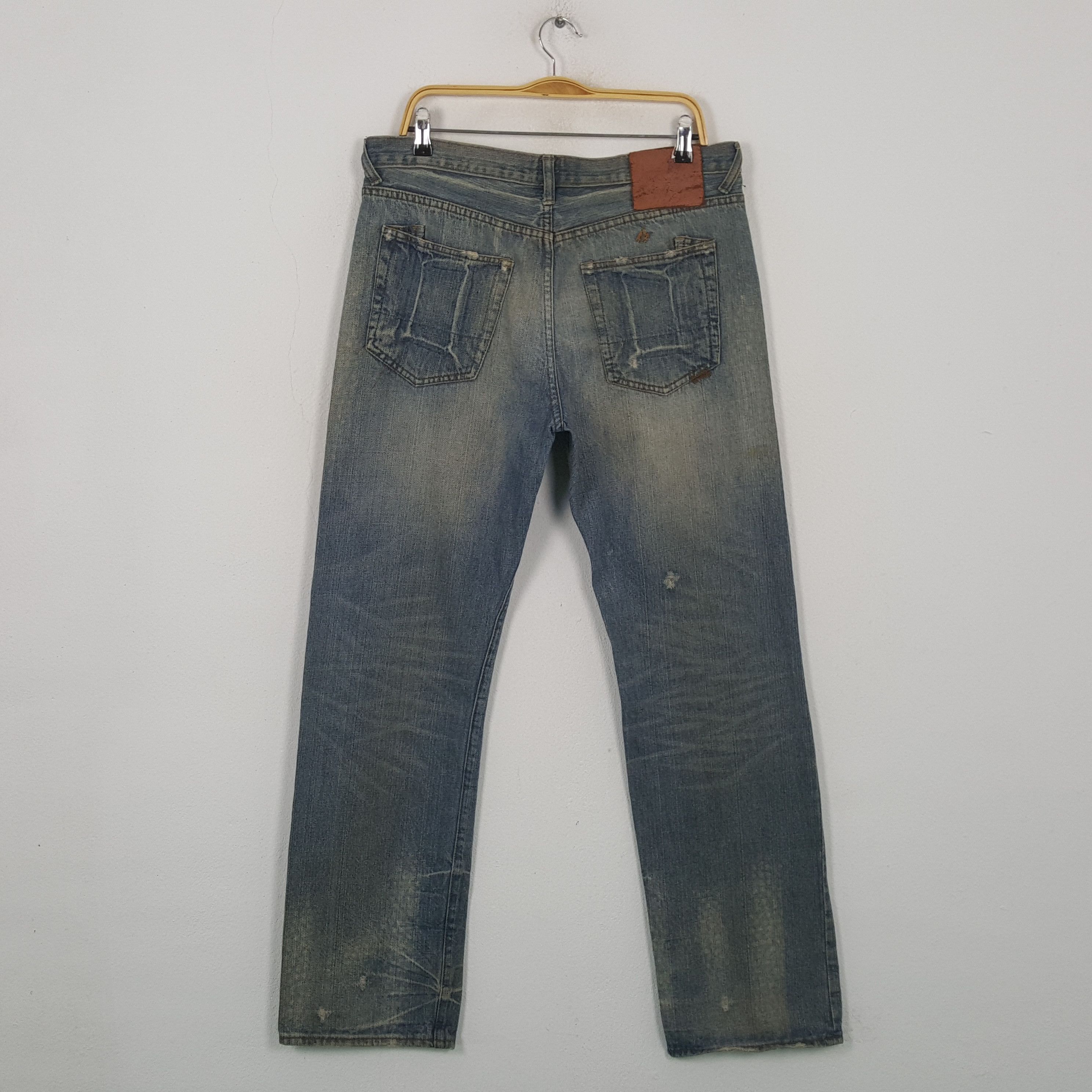Prps Vintage Prps Japanese Brand Fashion Distressed Jeans RR11 Size US 36 / EU 52 - 4 Thumbnail