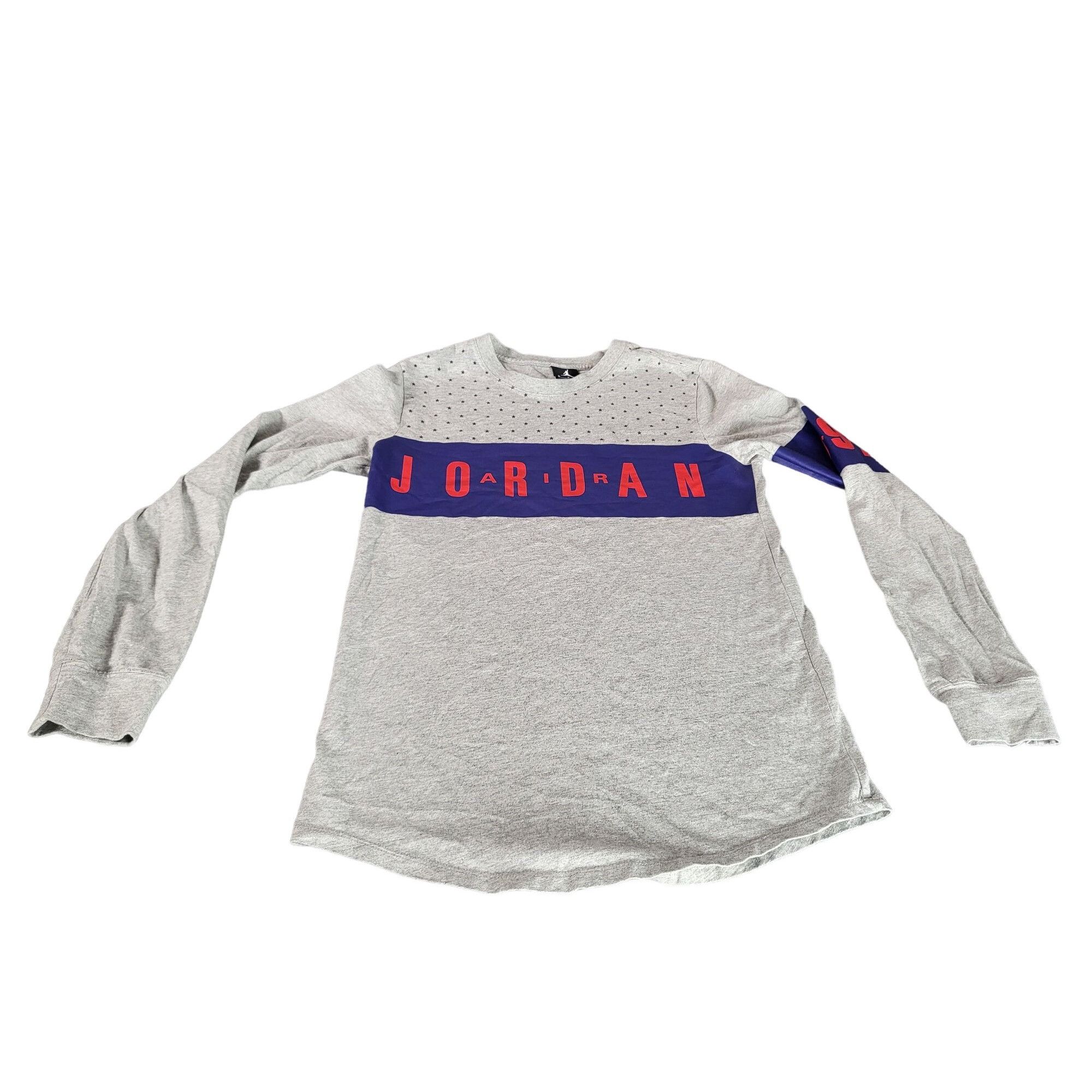 Jordan Brand Air Jordan Retro 7 Long Sleeve Tee TShirt Men Sz S Stars Log Size US S / EU 44-46 / 1 - 1 Thumbnail