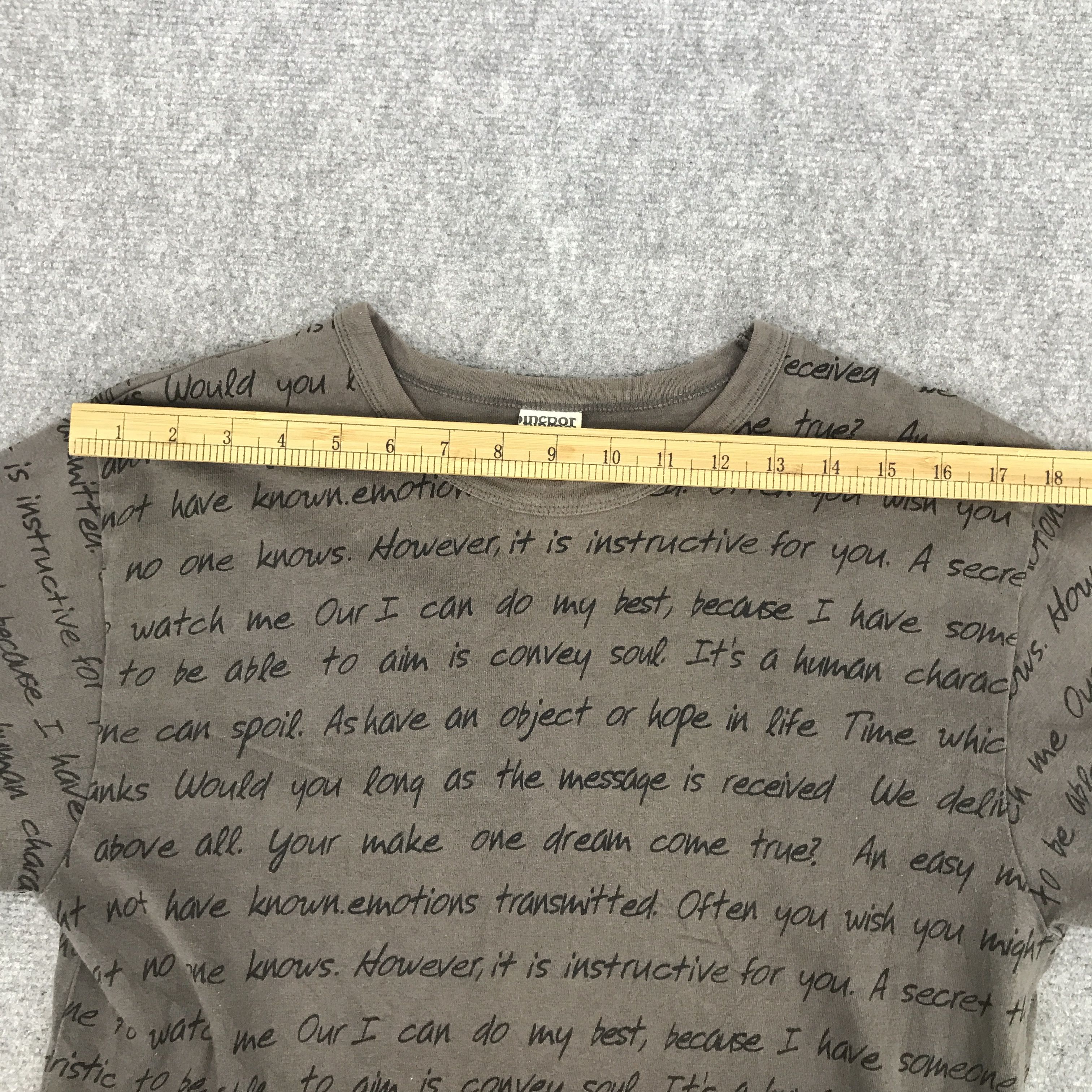 Japanese Brand × Vintage Rare Pincponc long sleeve t-shirt Size US M / EU 48-50 / 2 - 5 Thumbnail