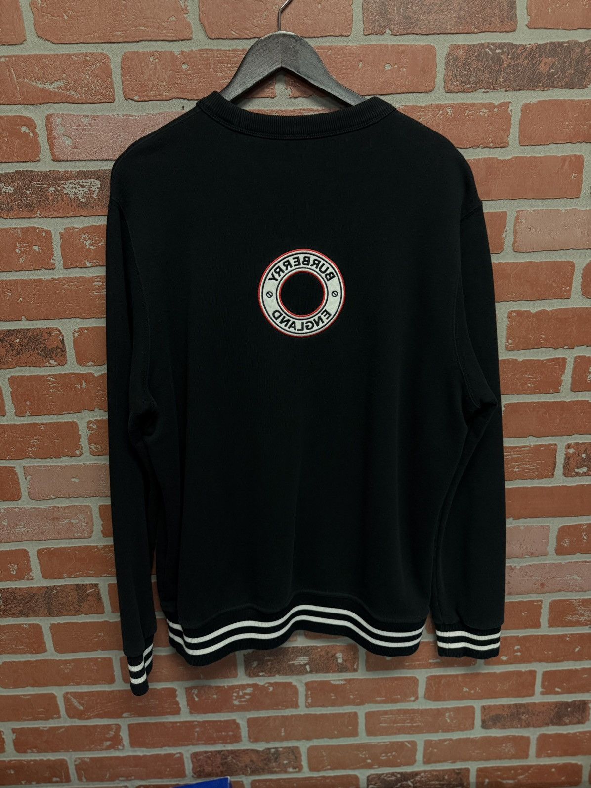 Burberry Burberry London England Sweater - Black - Men's Size Large Size US L / EU 52-54 / 3 - 5 Thumbnail