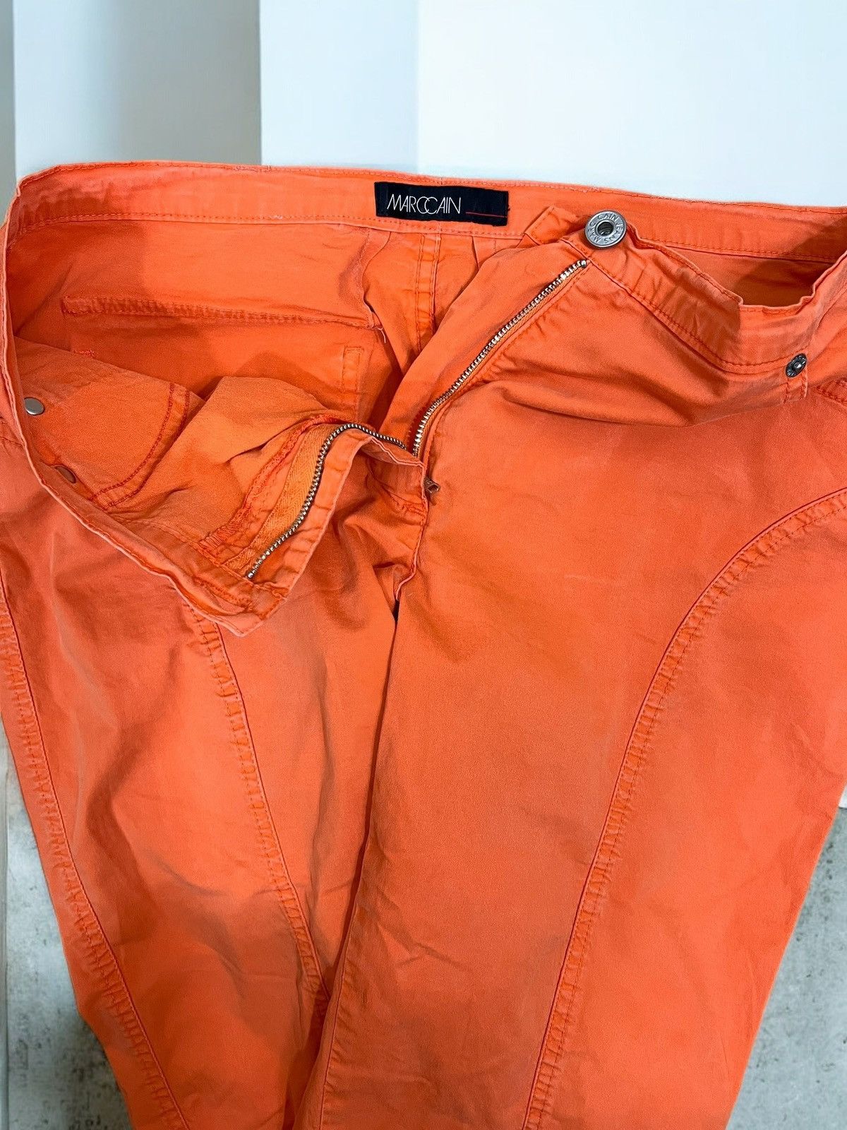 Other Marx Cain orange pedal pushers size L Size 32" / US 10 / IT 46 - 5 Thumbnail