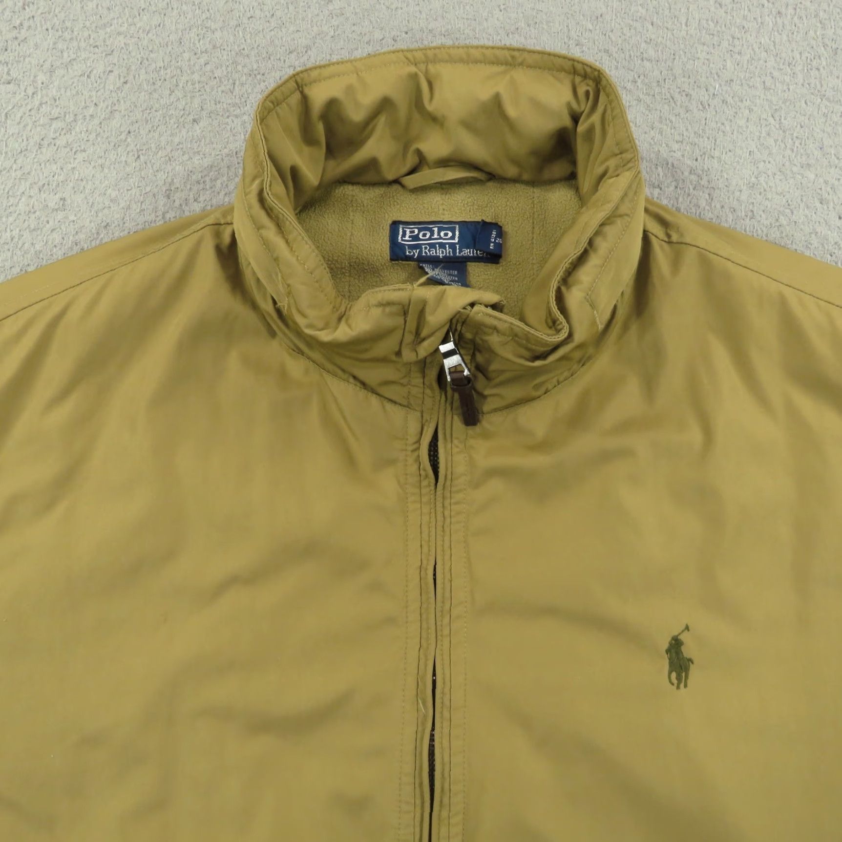 Polo Ralph Lauren VTG Polo Ralph Lauren Jacket Mens XL Tan Khaki Olive Pony Bi Swing Coat 90s Dad Outdoor Outdoor? Size US XL / EU 56 / 4 - 4 Thumbnail